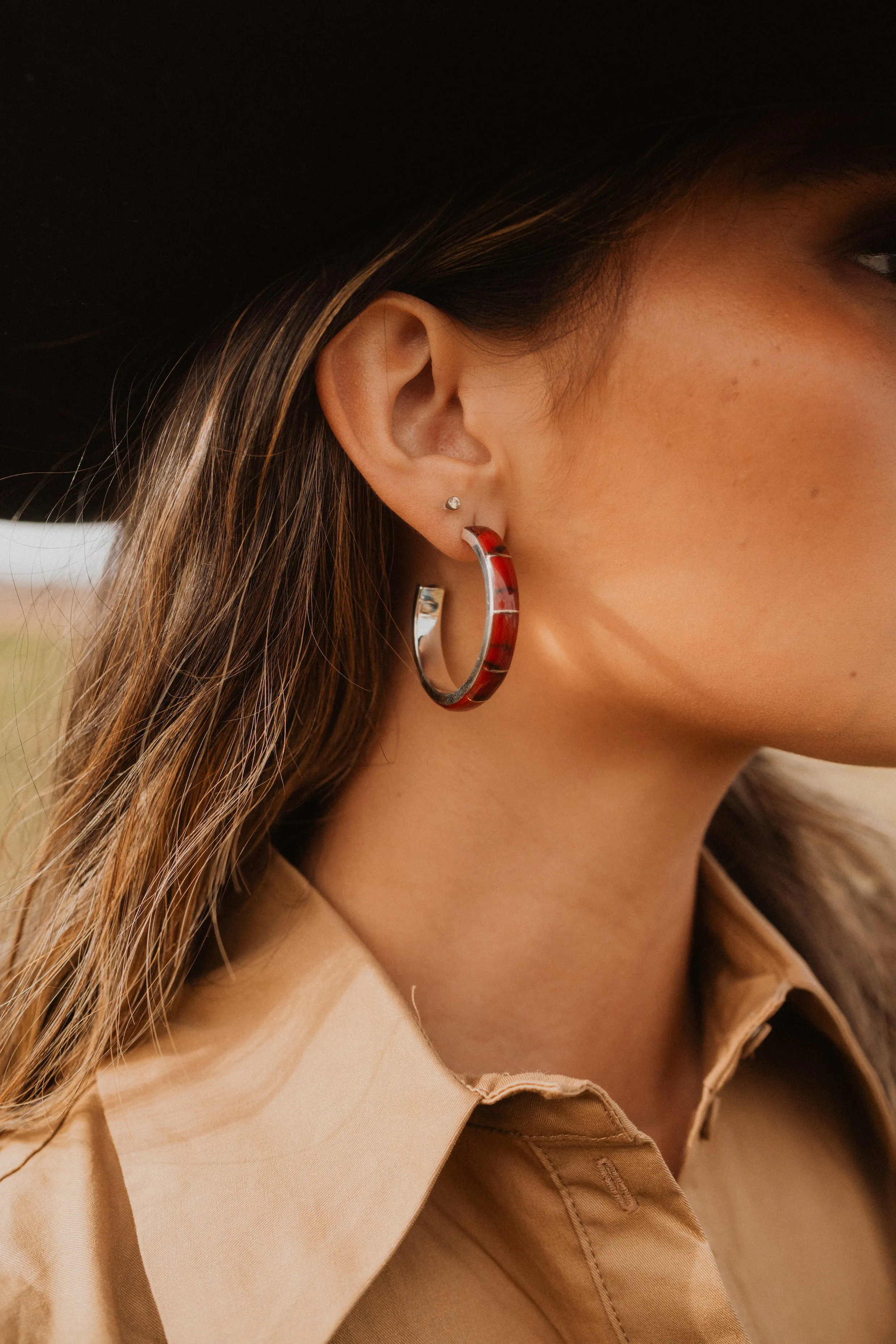 Infatuation Hoops sold by Goldie Lew product image thumbnail 3