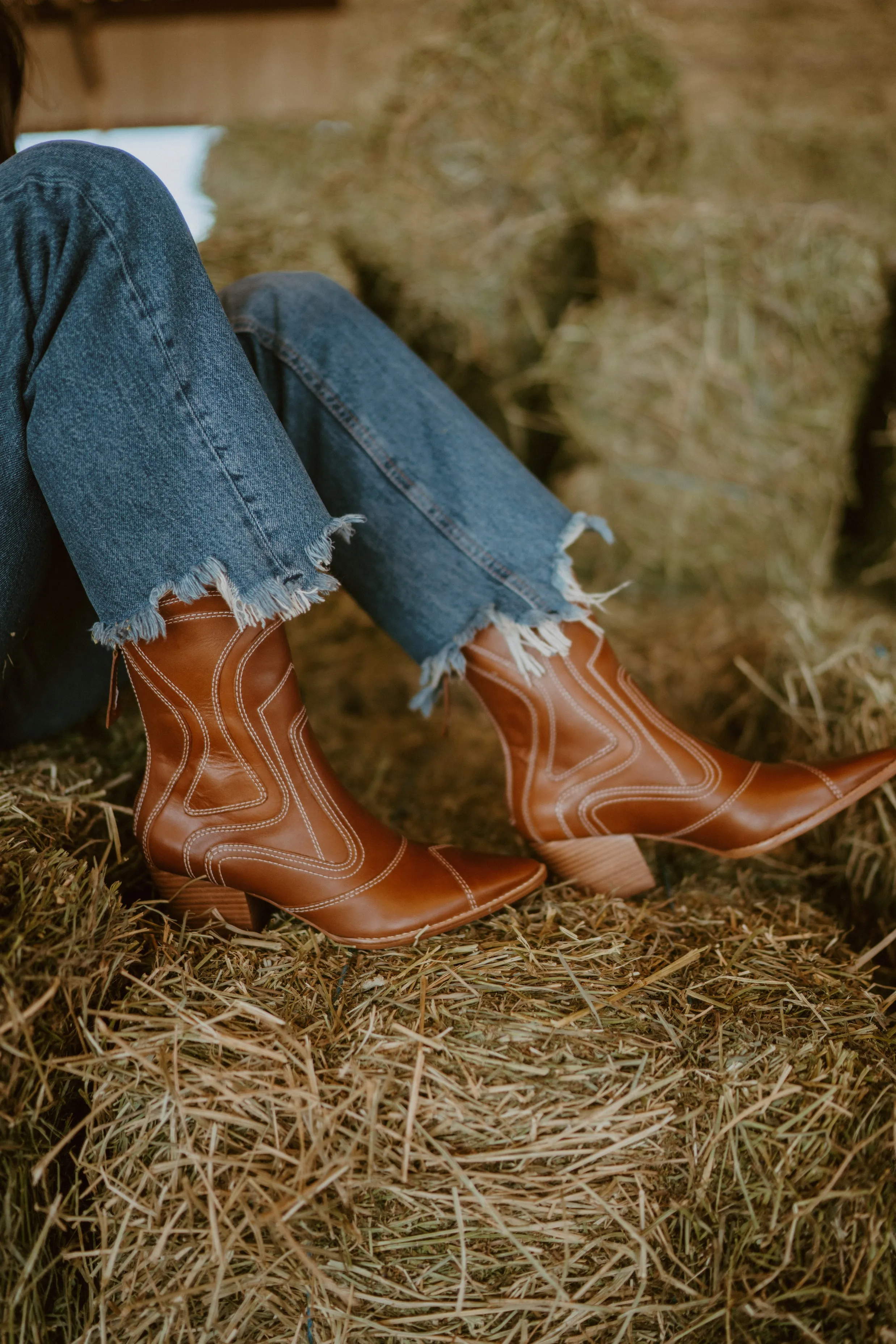 Aries Boot | Tan - FINAL SALE sold by Goldie Lew