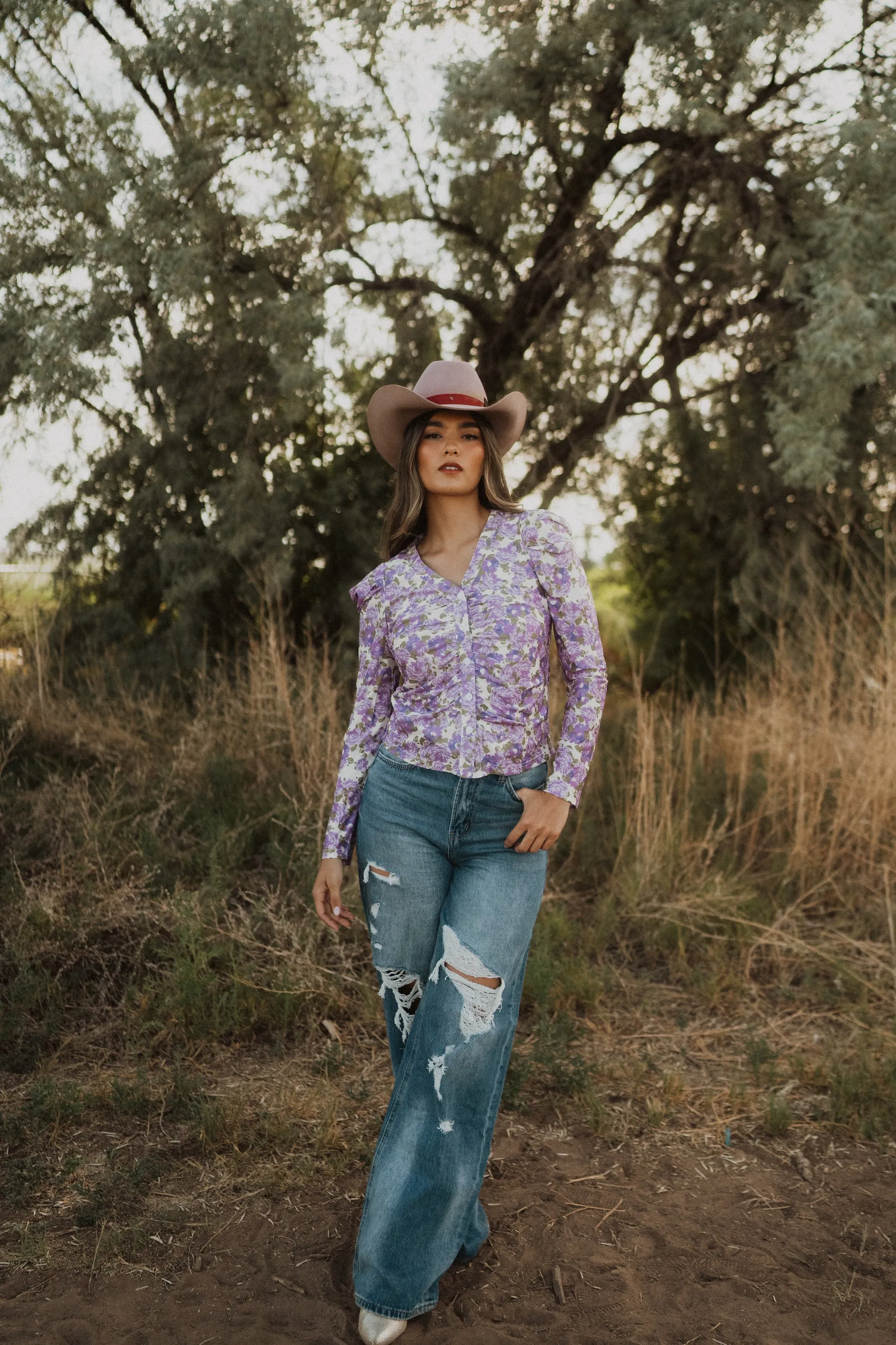 Rosette Top sold by Goldie Lew product image thumbnail 3