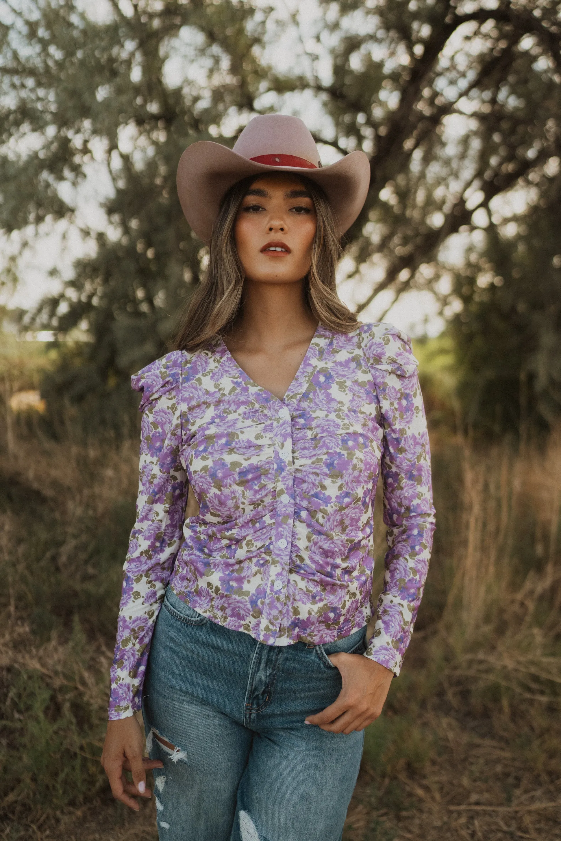 Rosette Top sold by Goldie Lew product image thumbnail 2