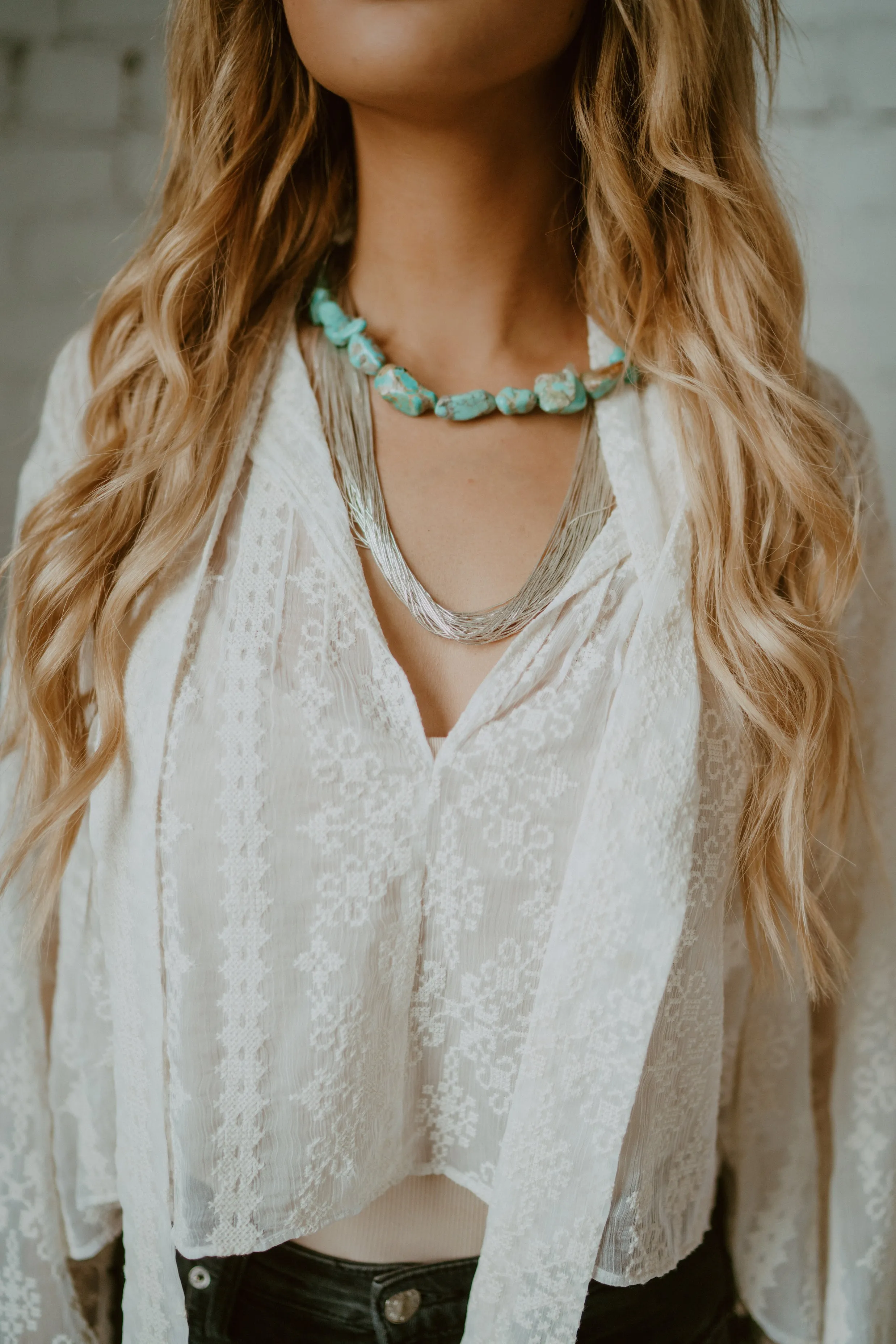 Naomi Necklace | Large sold by Goldie Lew product image thumbnail 2