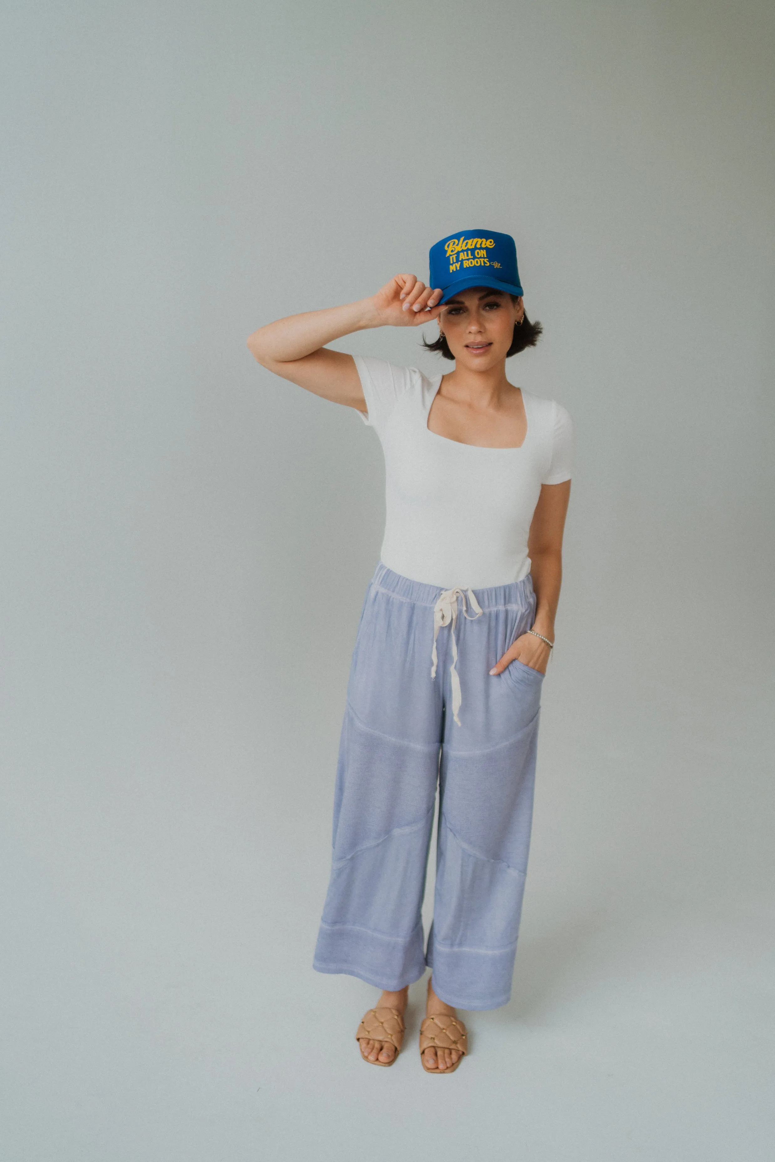 Blame It All On My Roots Trucker Hat sold by Goldie Lew product image thumbnail 5