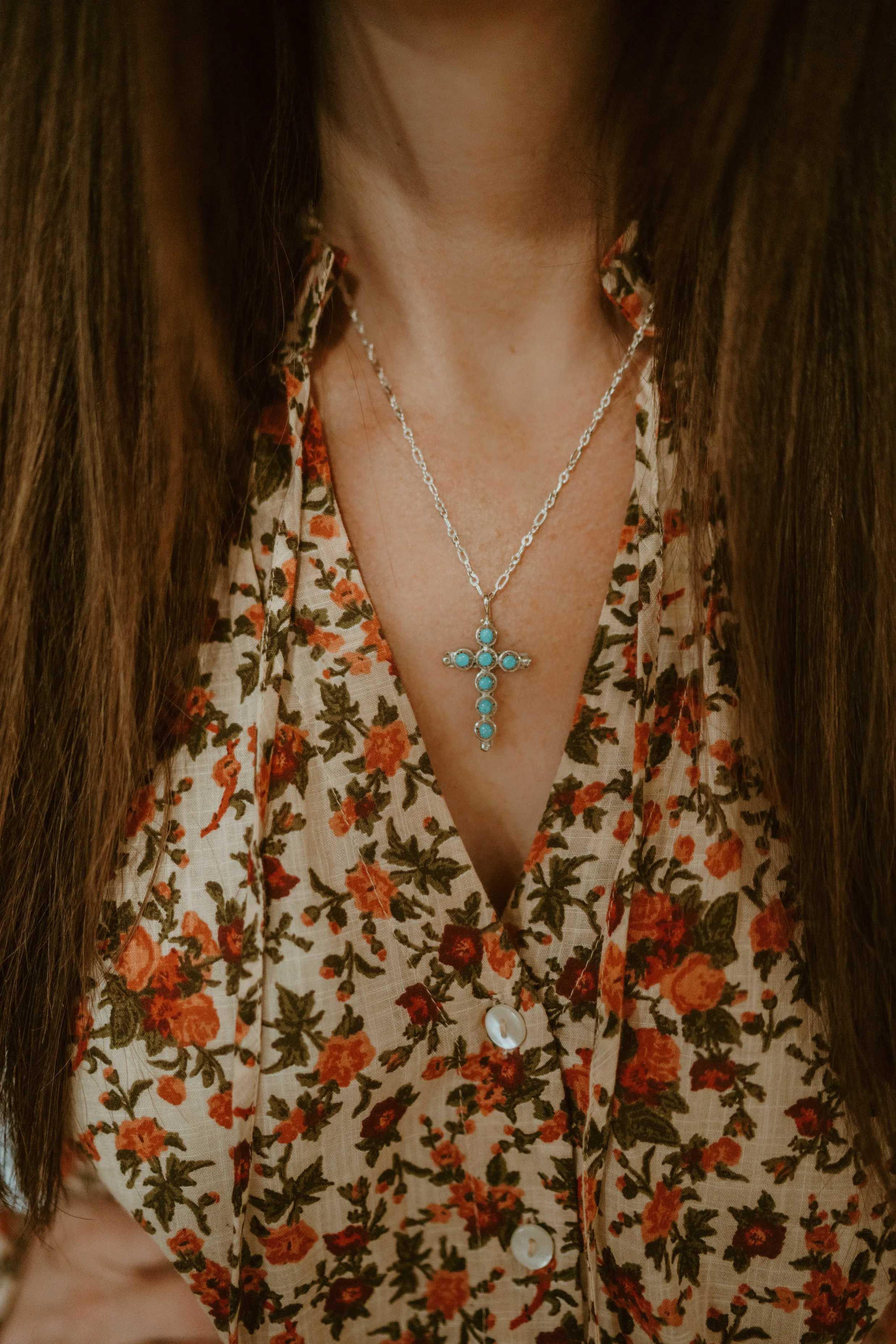 Dottie Cross Necklace | #2 sold by Goldie Lew product image thumbnail 2