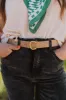 Gold Horseshoe Belt sold by Goldie Lew