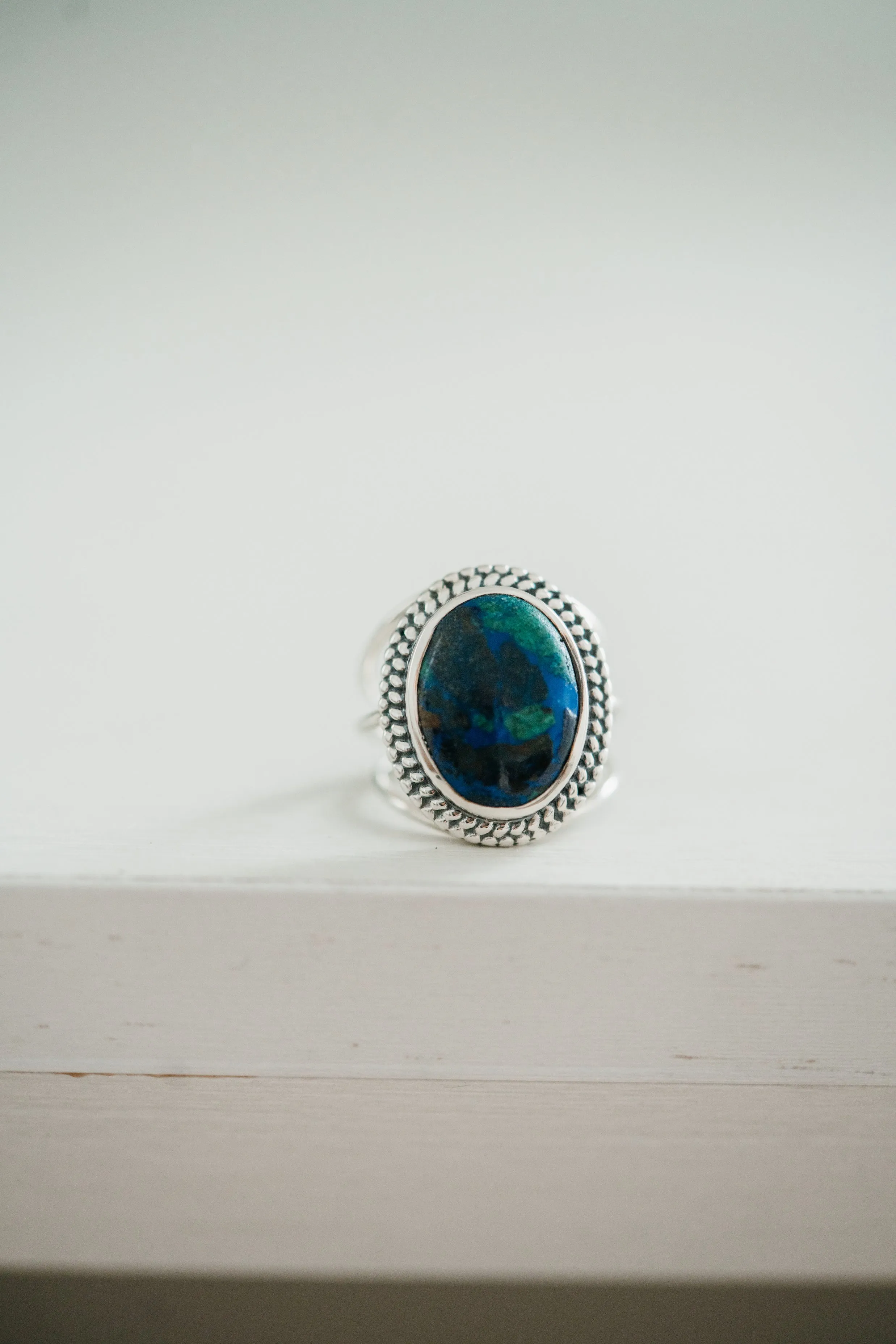 Trish Ring | Mexican Turquoise sold by Goldie Lew