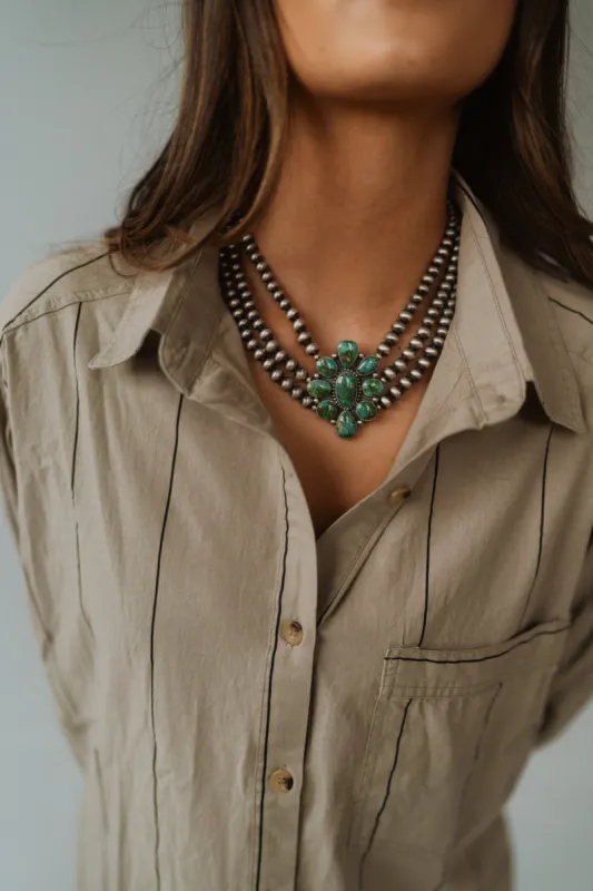 Desert Flower Necklace sold by Goldie Lew