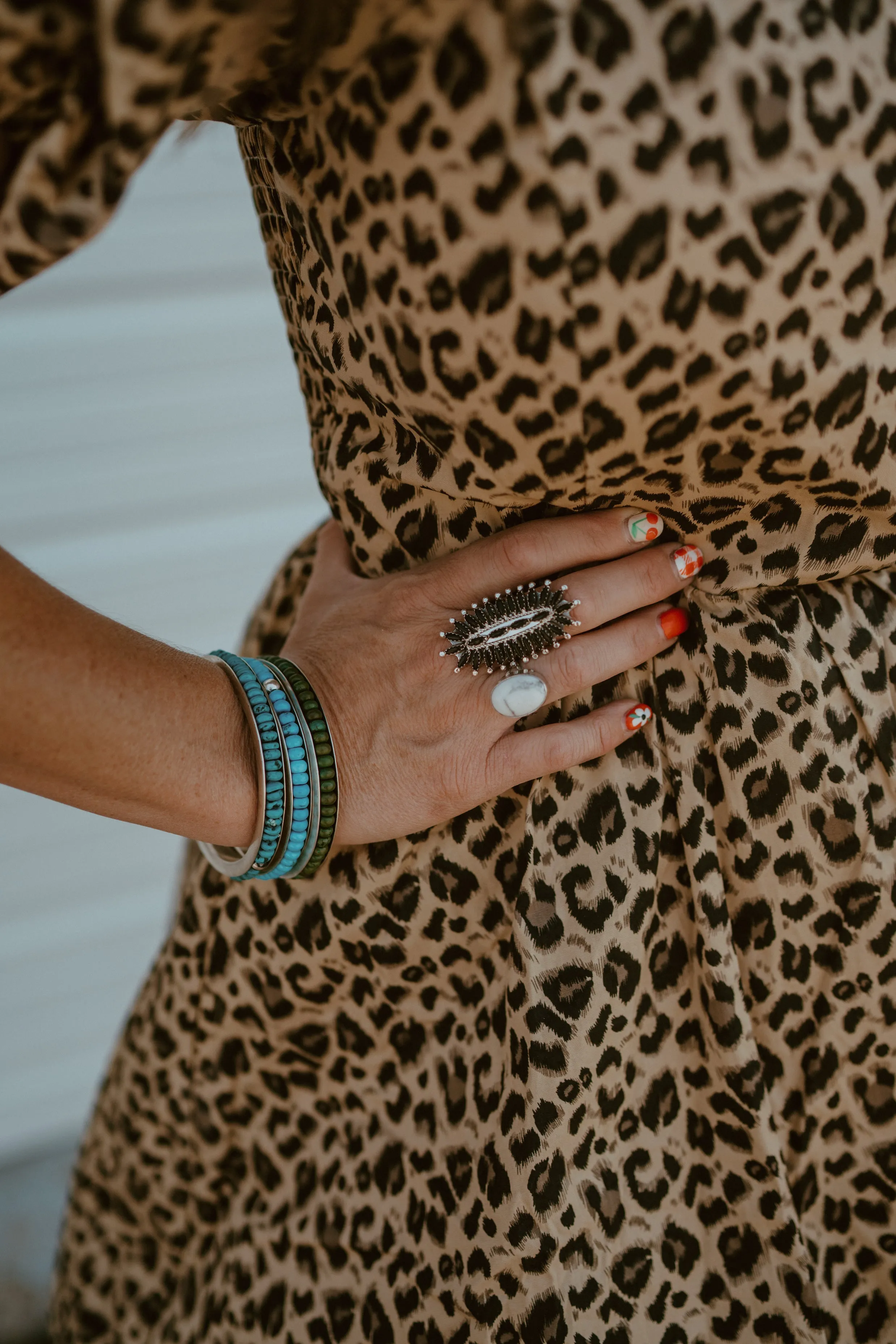 Ronnie Ring | Howlite sold by Goldie Lew product image thumbnail 5