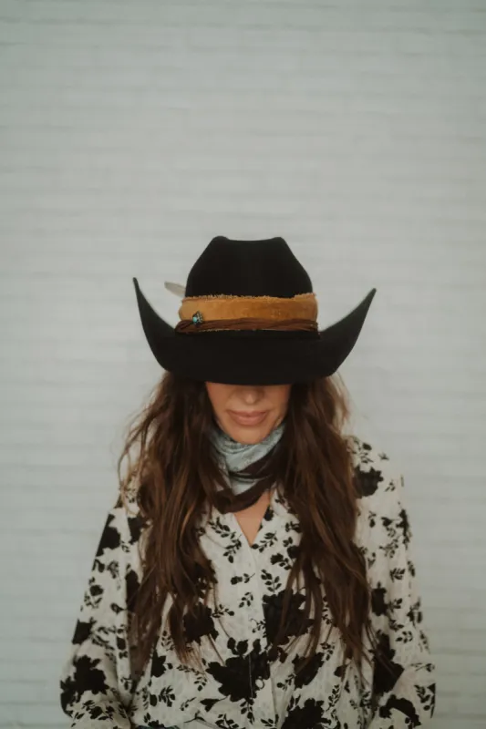 Midnight Hat | Hat Band made by Goldie Lew