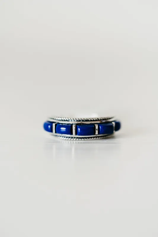 Elias Ring | Blue Lapis sold by Goldie Lew