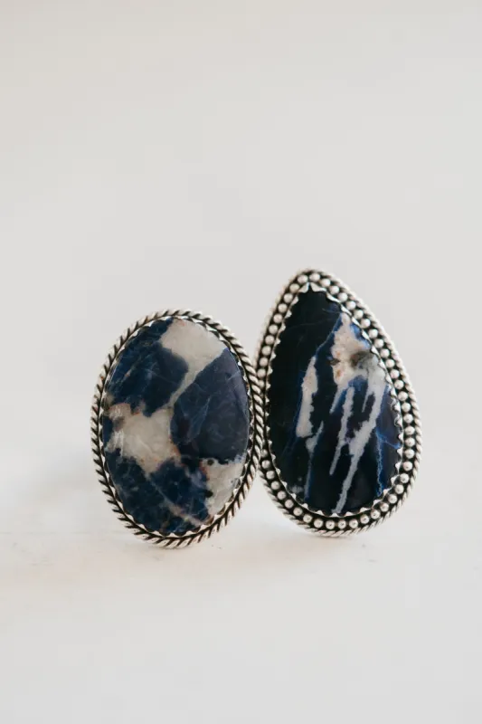 Mamie Ring | Sodalite sold by Goldie Lew