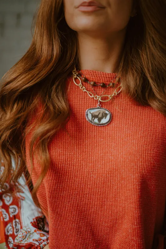 Buffalo Anne Necklace sold by Goldie Lew