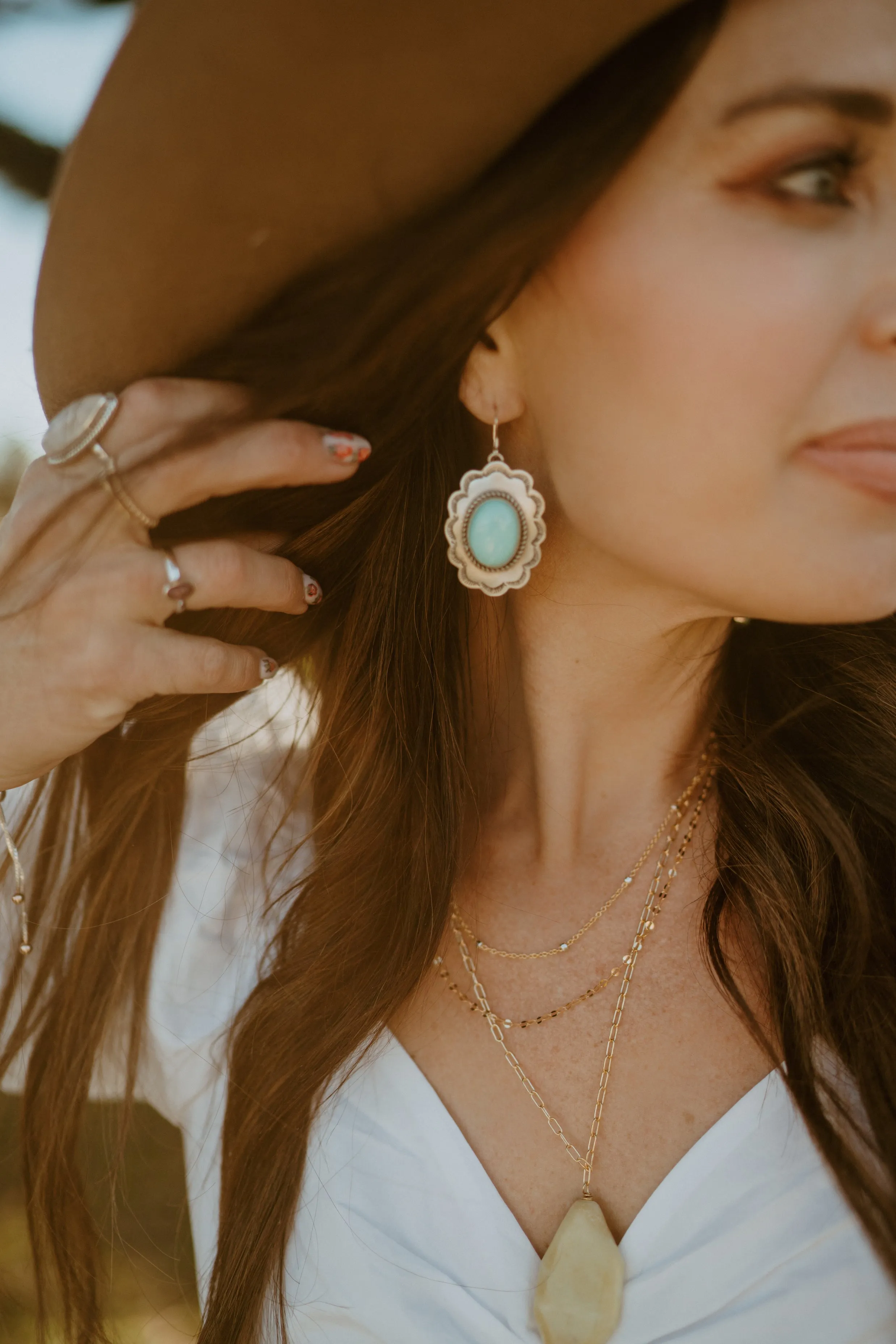 Tabitha Earrings sold by Goldie Lew