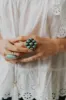 Thelma Ring | Turquoise | #2 sold by Goldie Lew