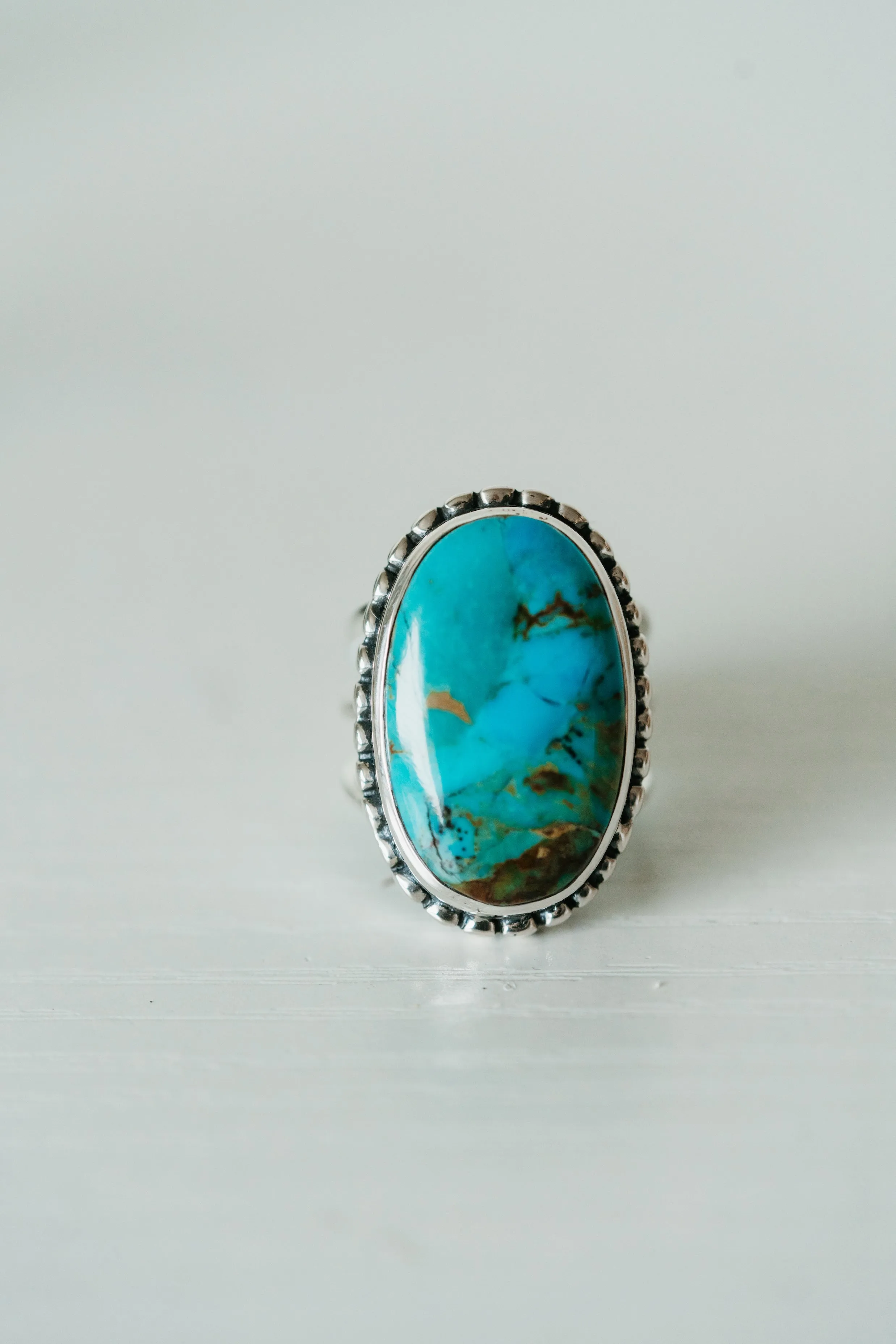 Etta Ring | Turquoise sold by Goldie Lew