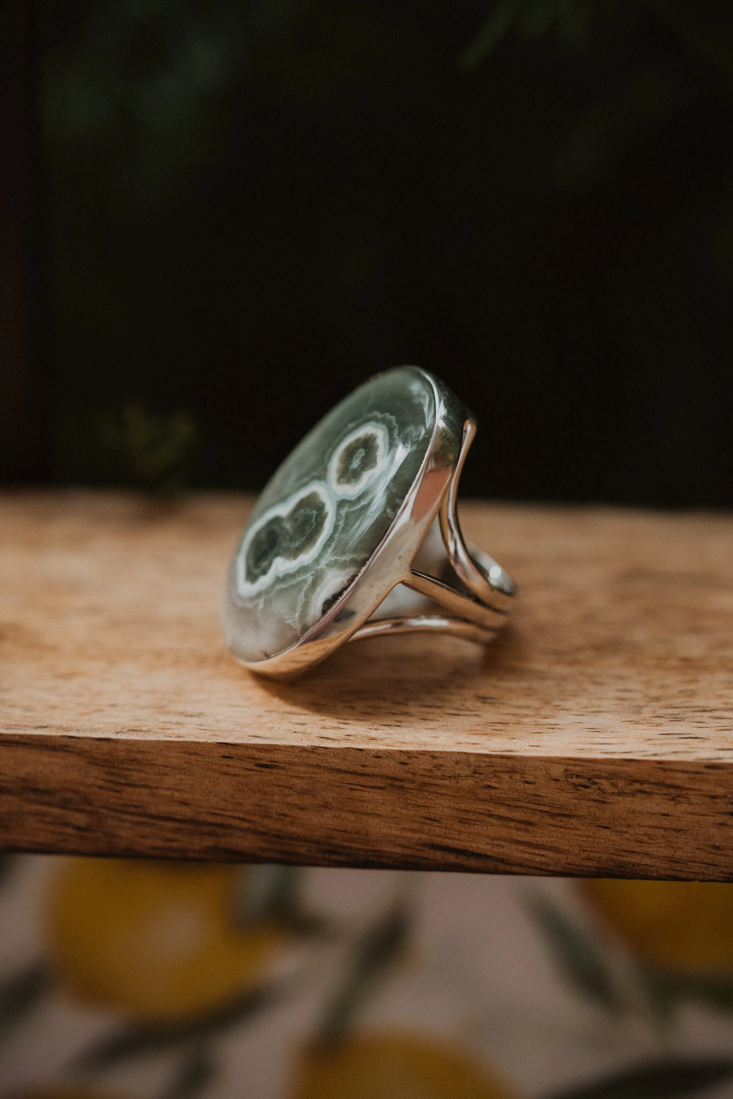 Ocean Ring | Ocean Jasper - FINAL SALE sold by Goldie Lew product image thumbnail 2