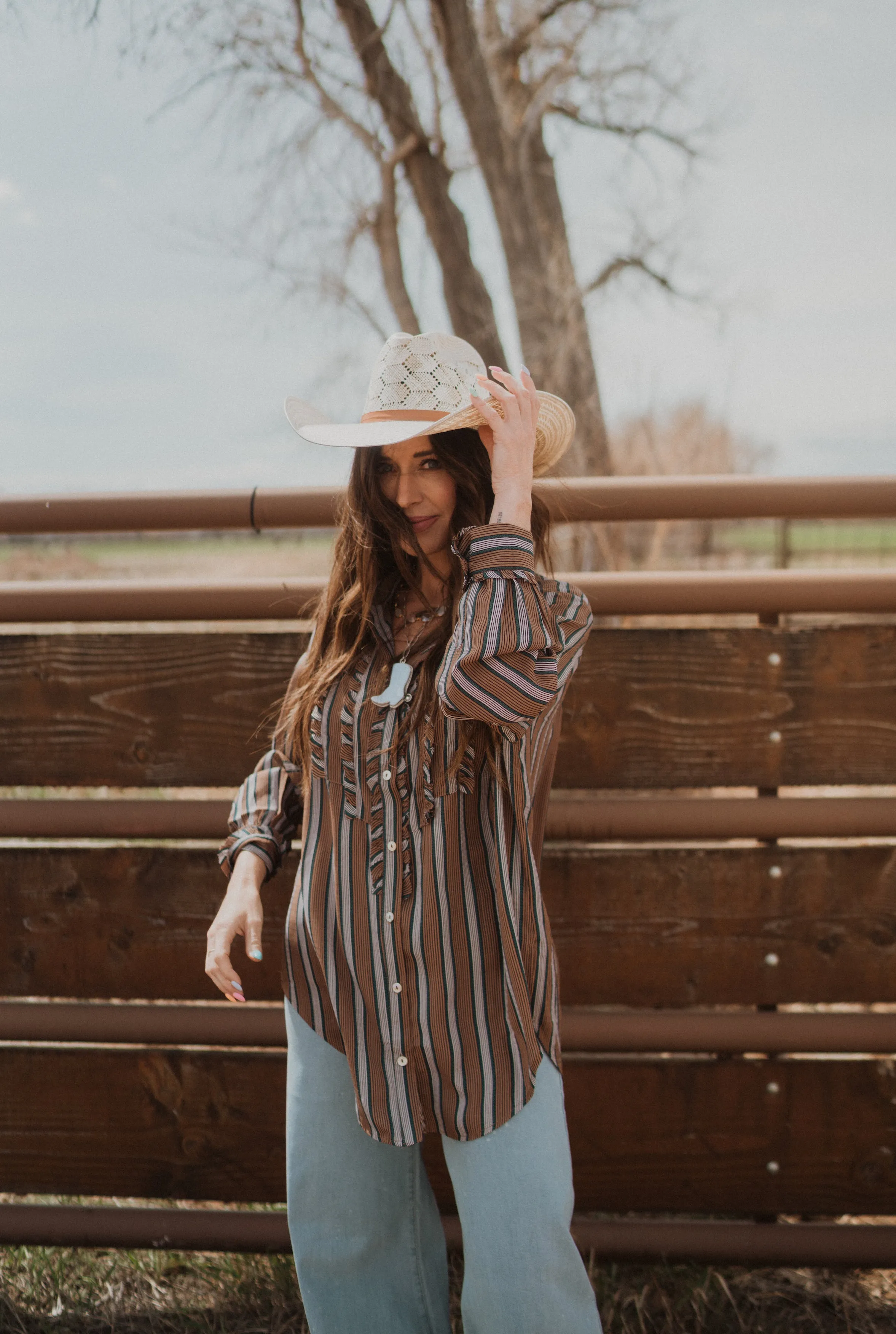 Houston Straw Hat sold by Goldie Lew product image thumbnail 4