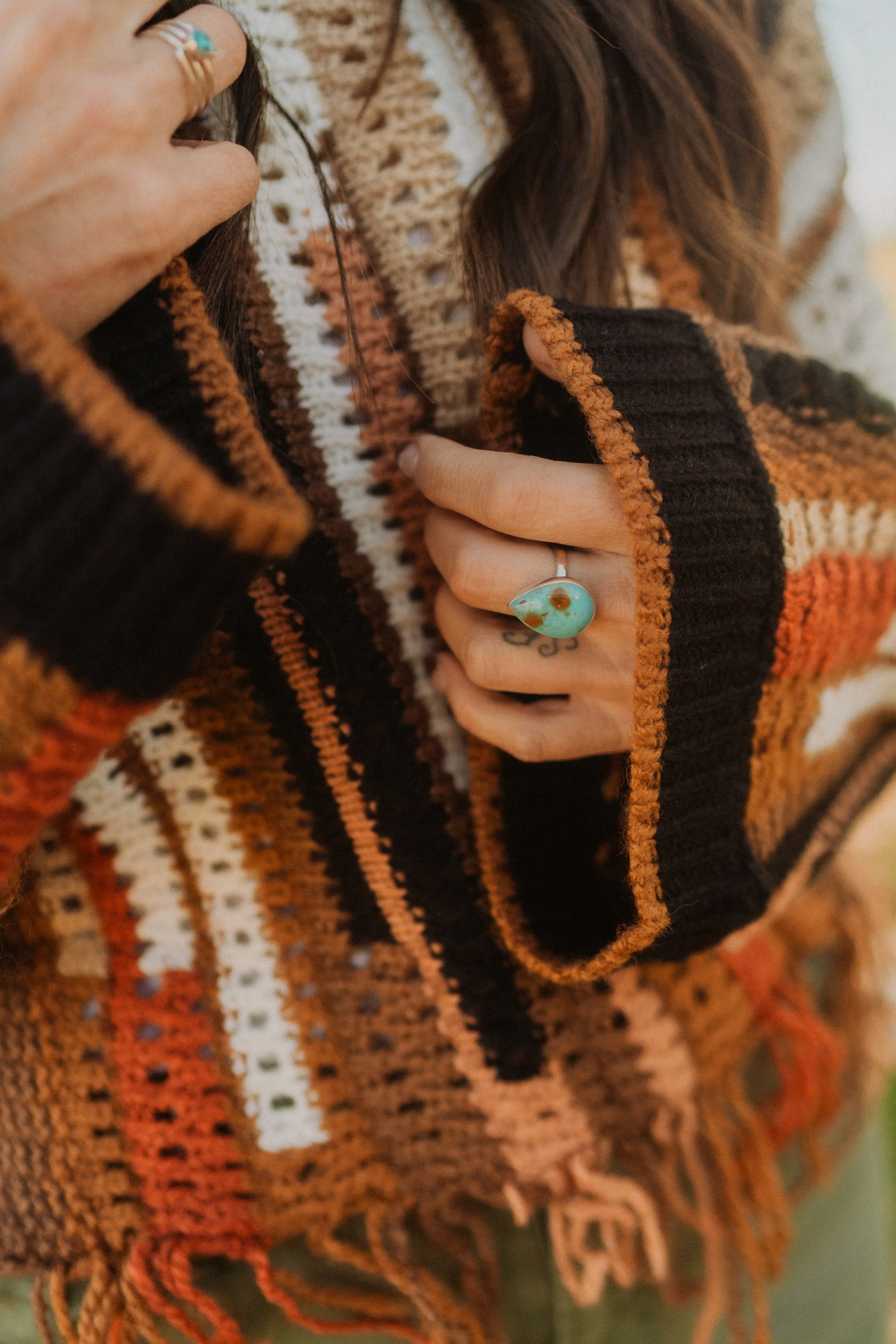 Franz Ring | Turquoise sold by Goldie Lew product image thumbnail 2