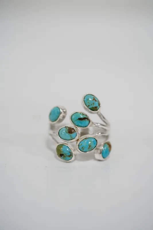 Destiny Ring | Turquoise sold by Goldie Lew