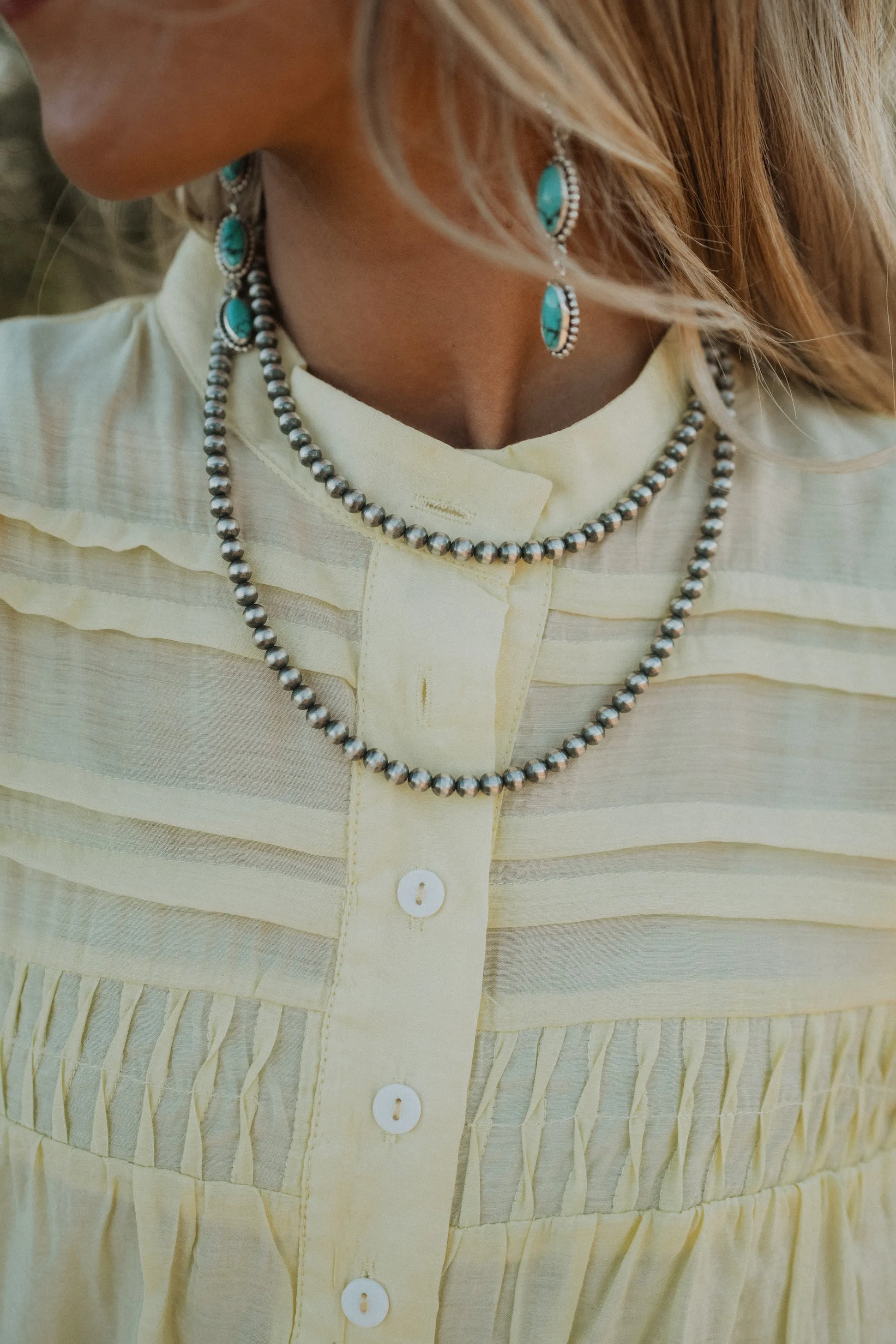 Myla Necklace | 36 inch | 6 mm sold by Goldie Lew product image thumbnail 2