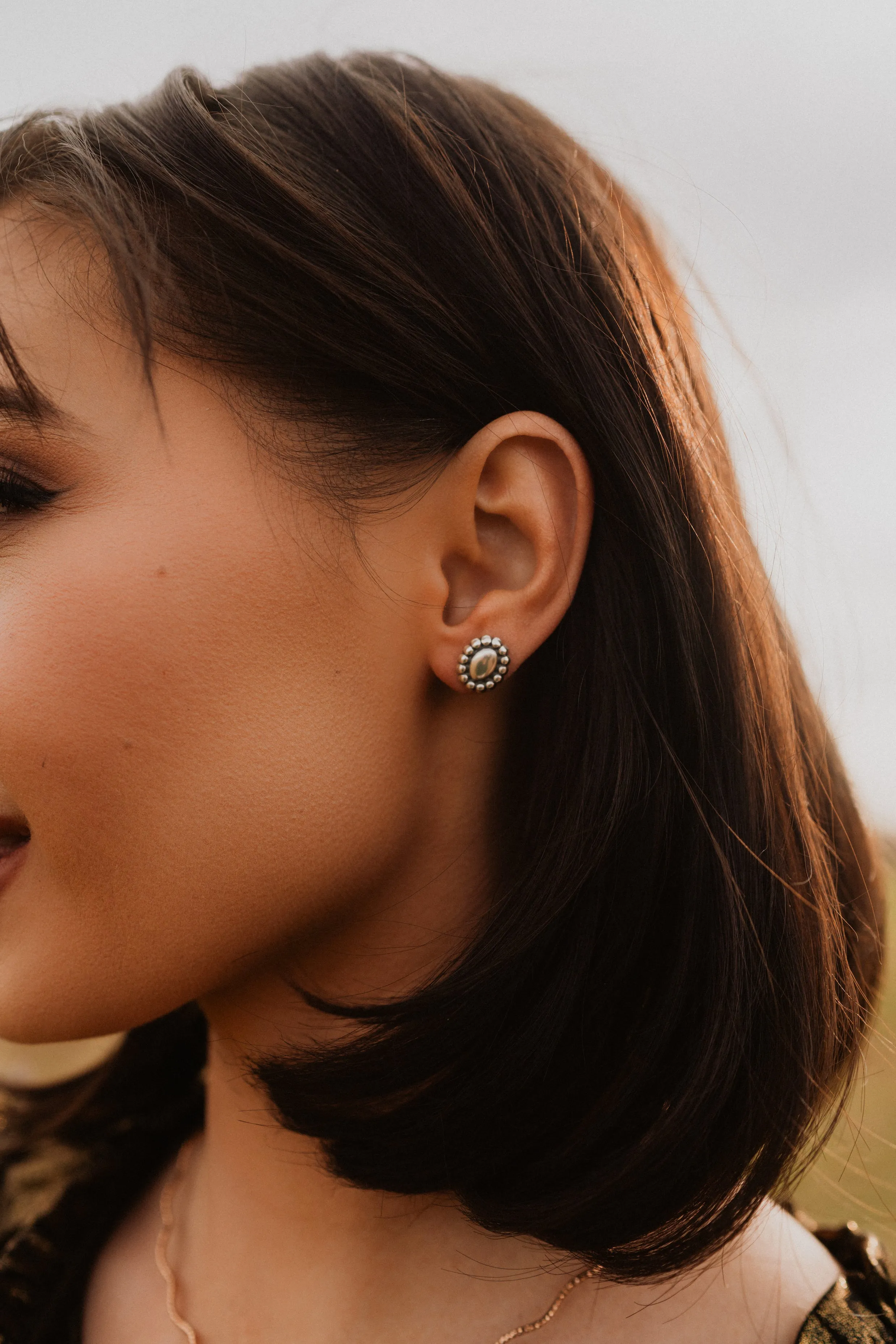 Bianca Studs | Silver sold by Goldie Lew product image thumbnail 2