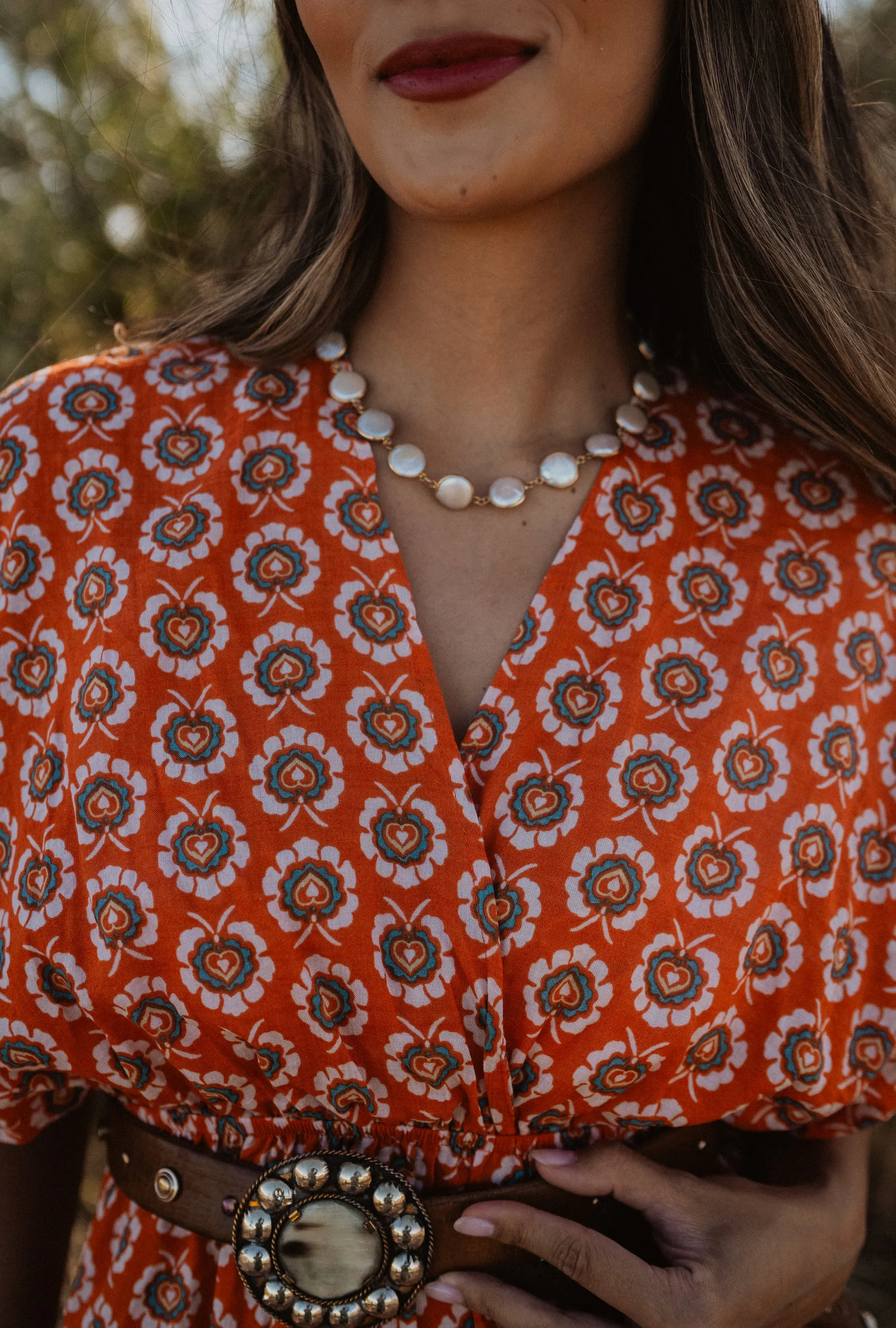 Jan Necklace | #2 | Gold sold by Goldie Lew product image thumbnail 4