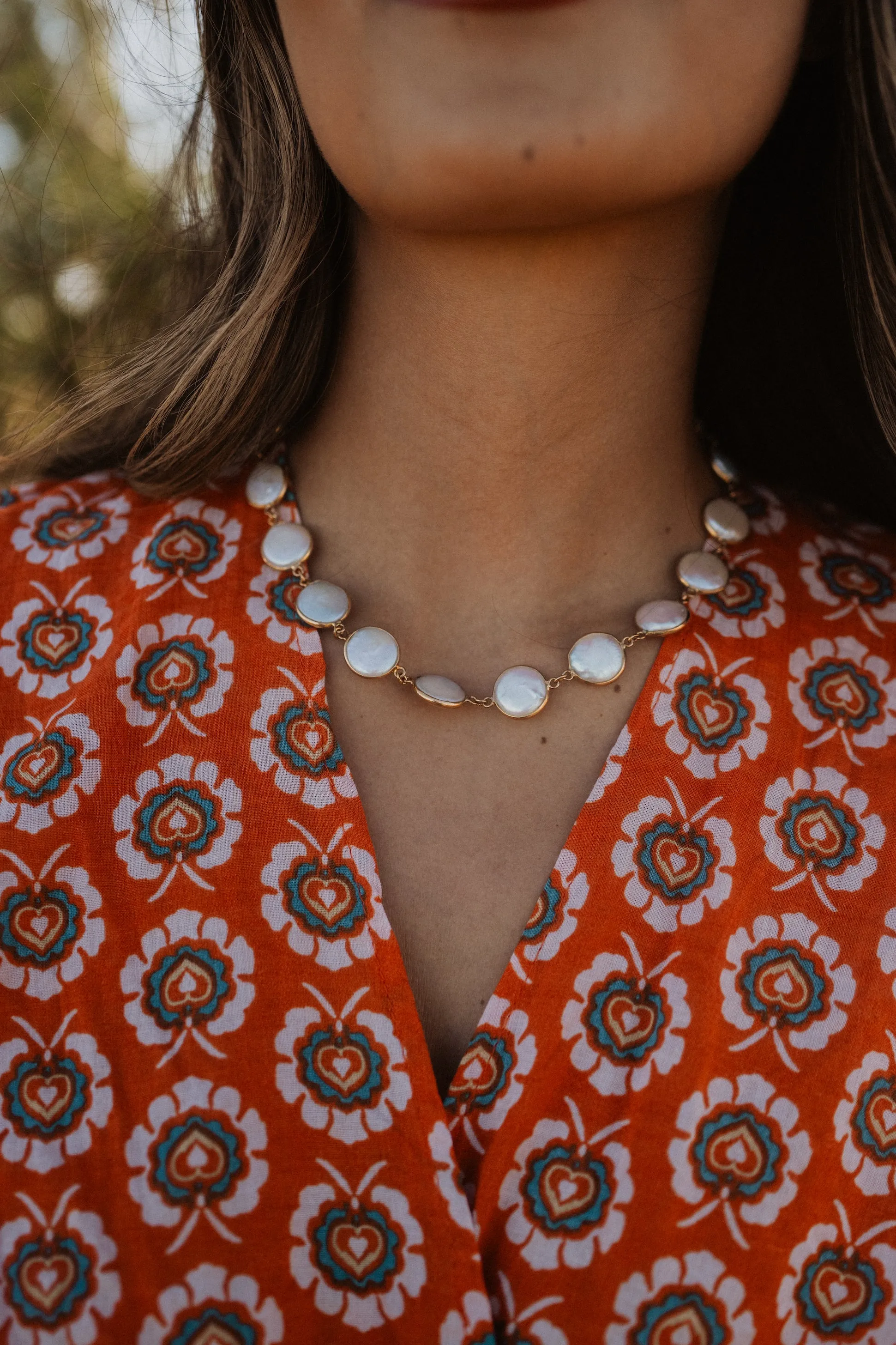 Jan Necklace | #2 | Gold sold by Goldie Lew product image thumbnail 2