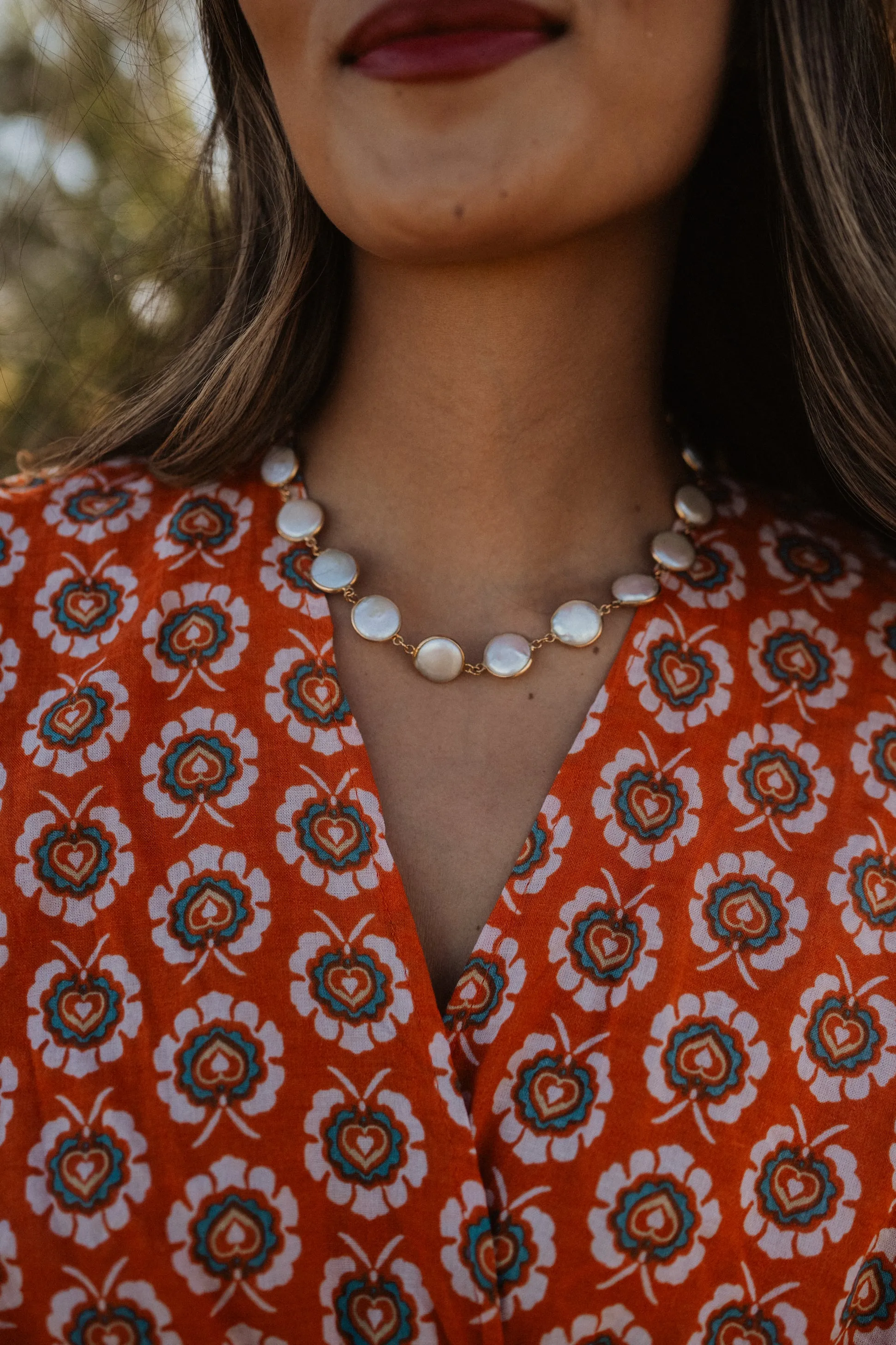 Jan Necklace | #2 | Gold sold by Goldie Lew product image thumbnail 3