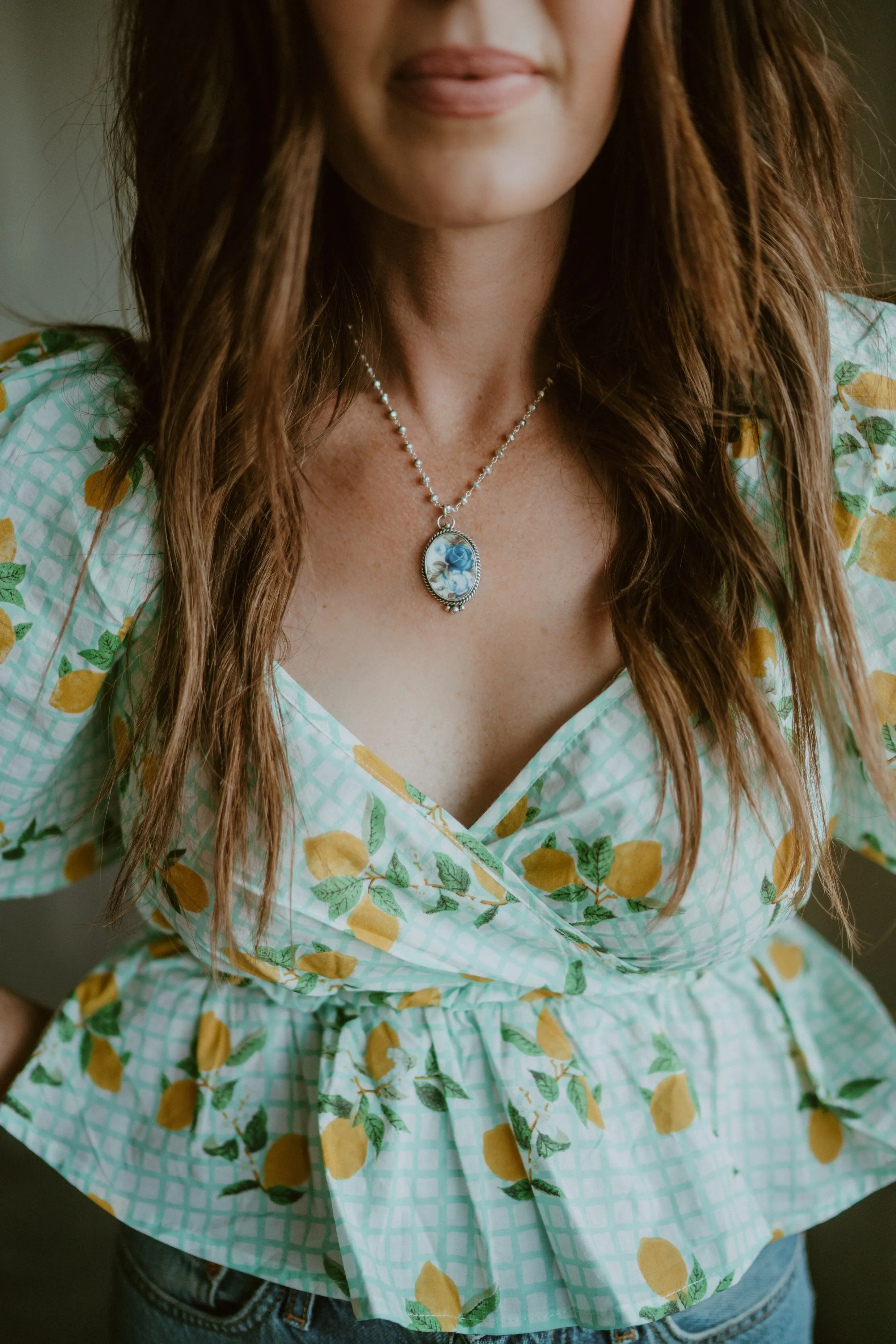 Feelin' Blue Necklace sold by Goldie Lew