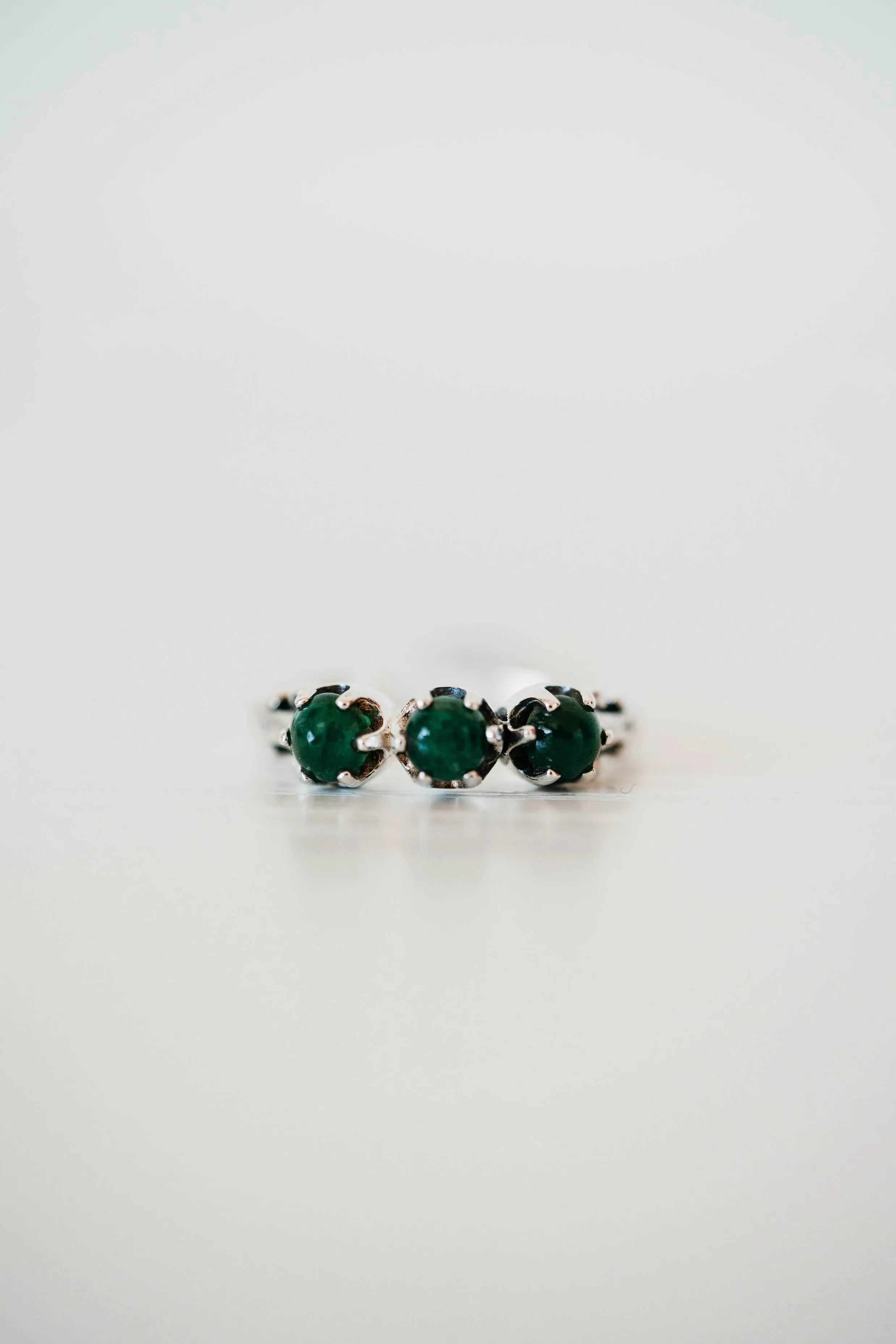 Patrick Ring | Emerald sold by Goldie Lew product image thumbnail 2