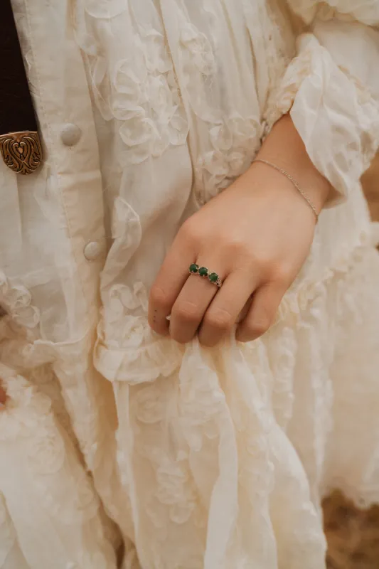 Patrick Ring | Emerald sold by Goldie Lew