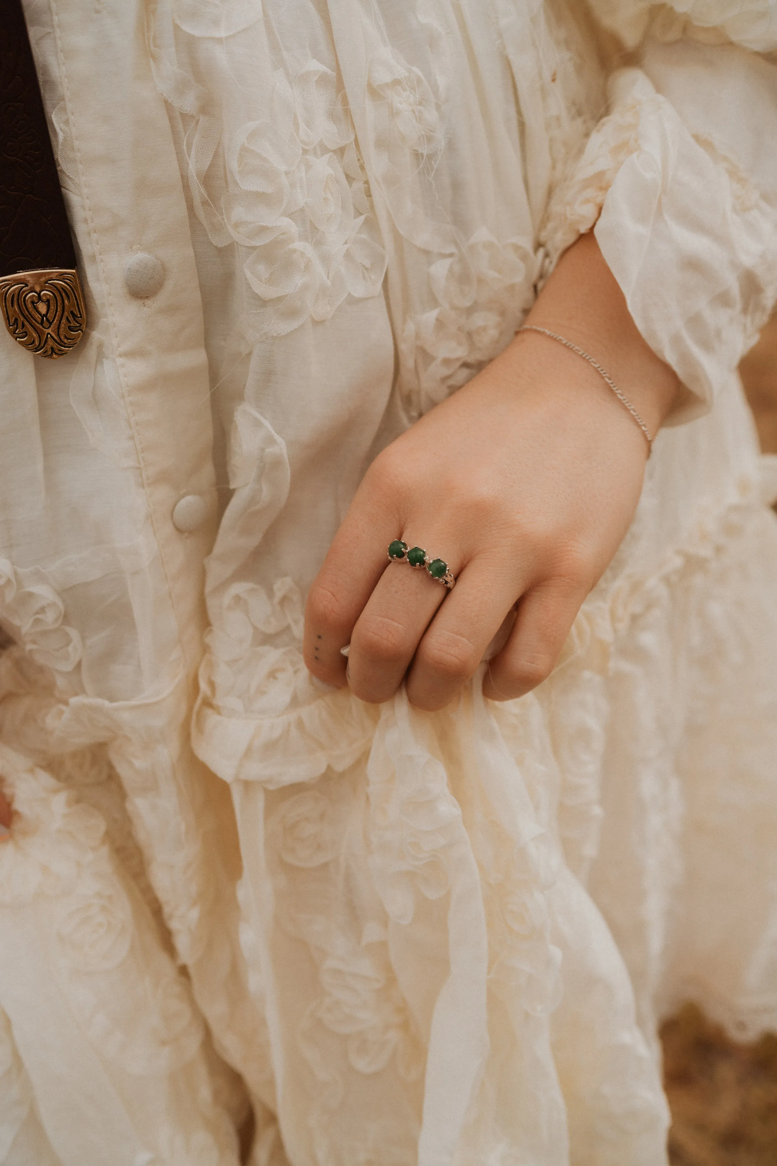 Patrick Ring | Emerald sold by Goldie Lew