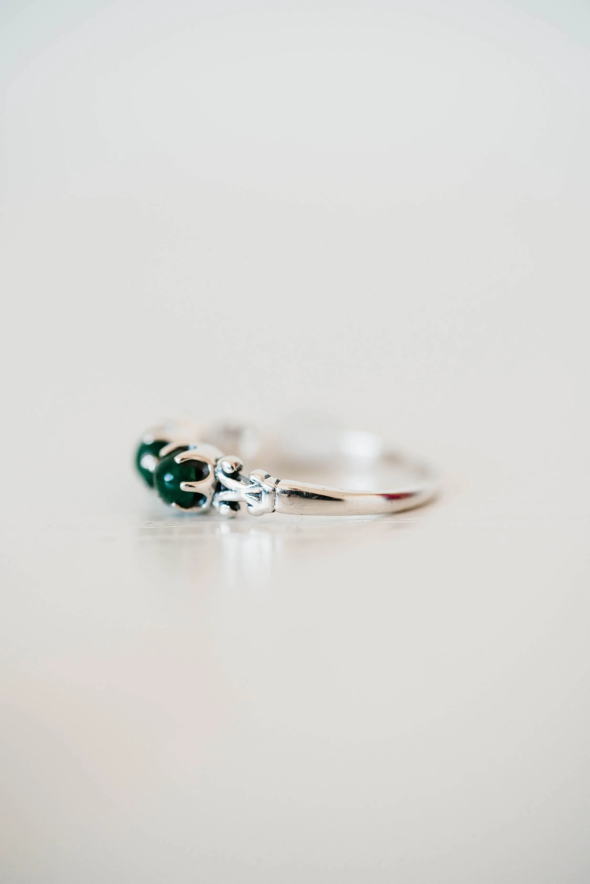 Patrick Ring | Emerald sold by Goldie Lew product image thumbnail 5