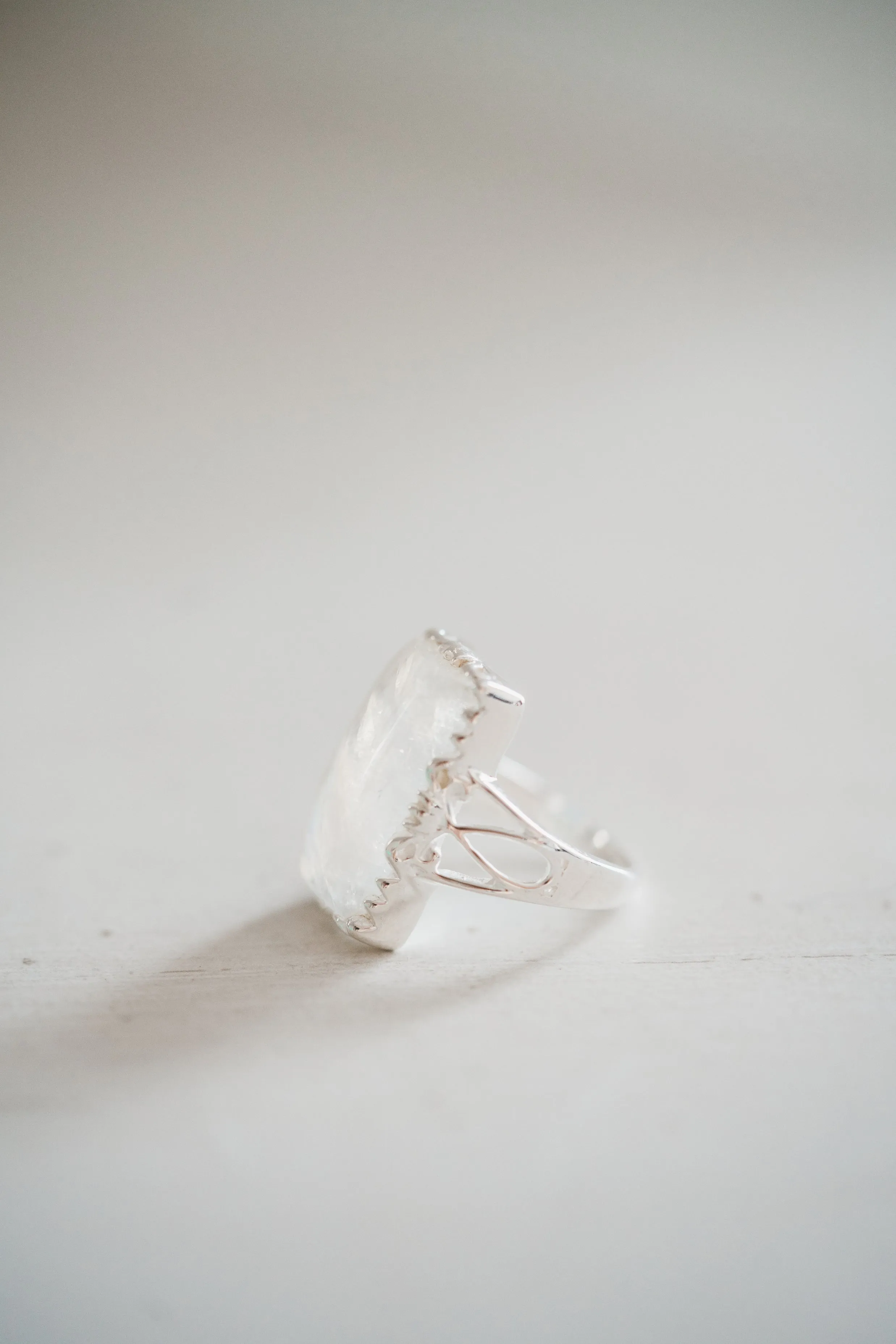 Shirley Ring | Moonstone sold by Goldie Lew product image thumbnail 2