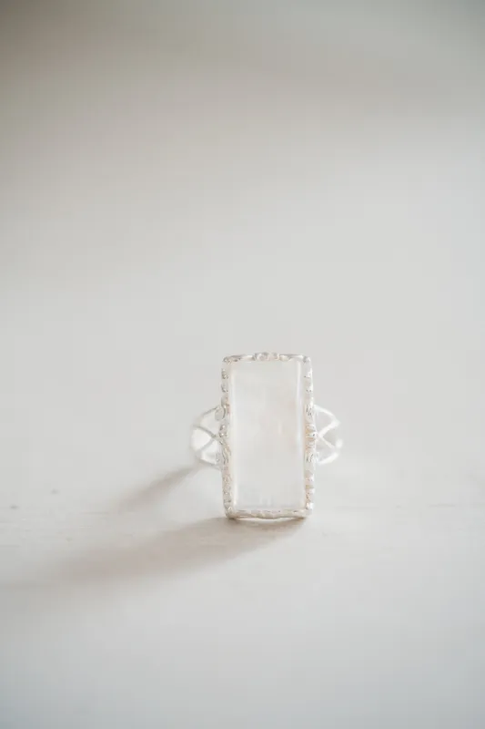 Shirley Ring | Moonstone sold by Goldie Lew
