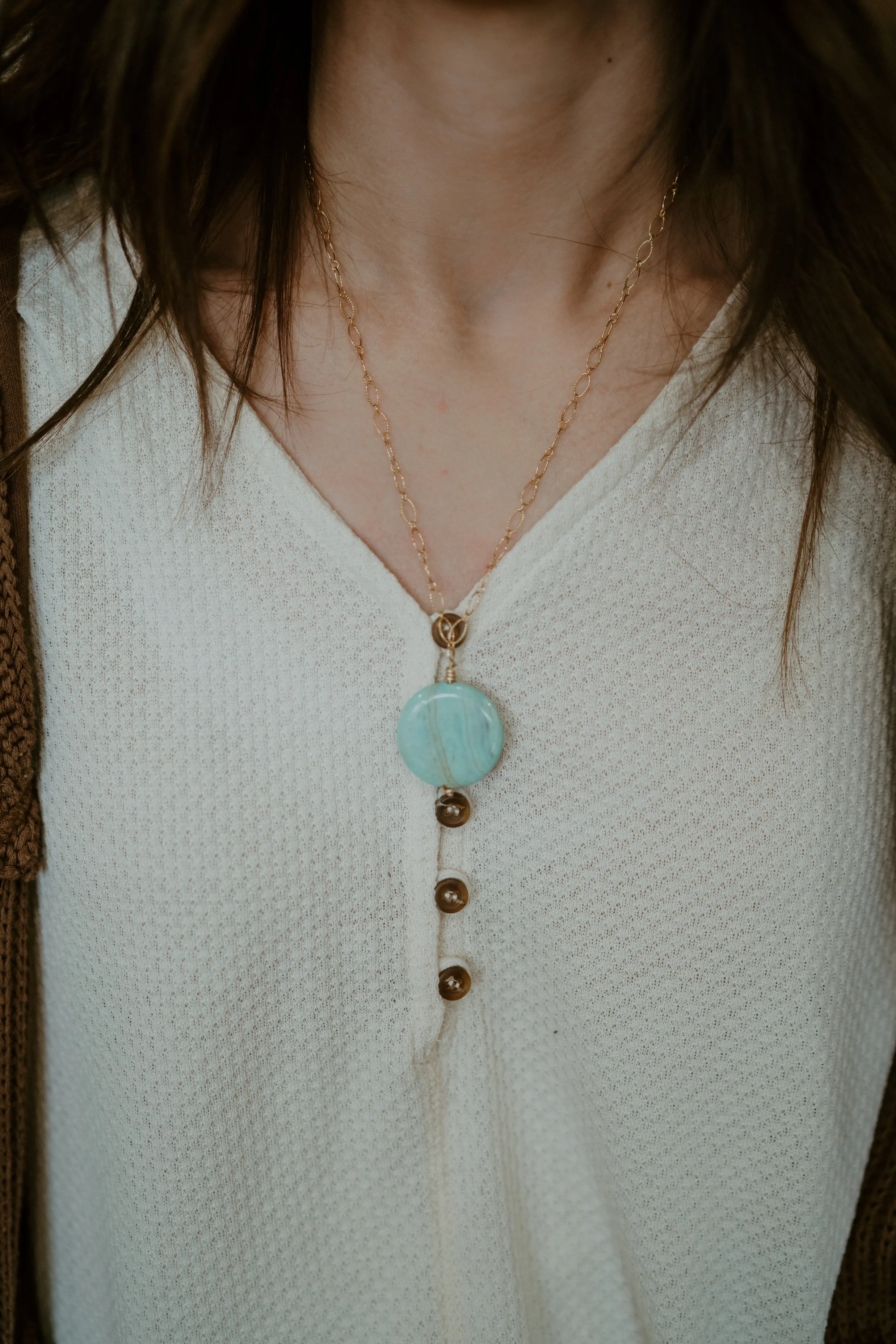 Marimba Necklace - FINAL SALE sold by Goldie Lew product image thumbnail 3