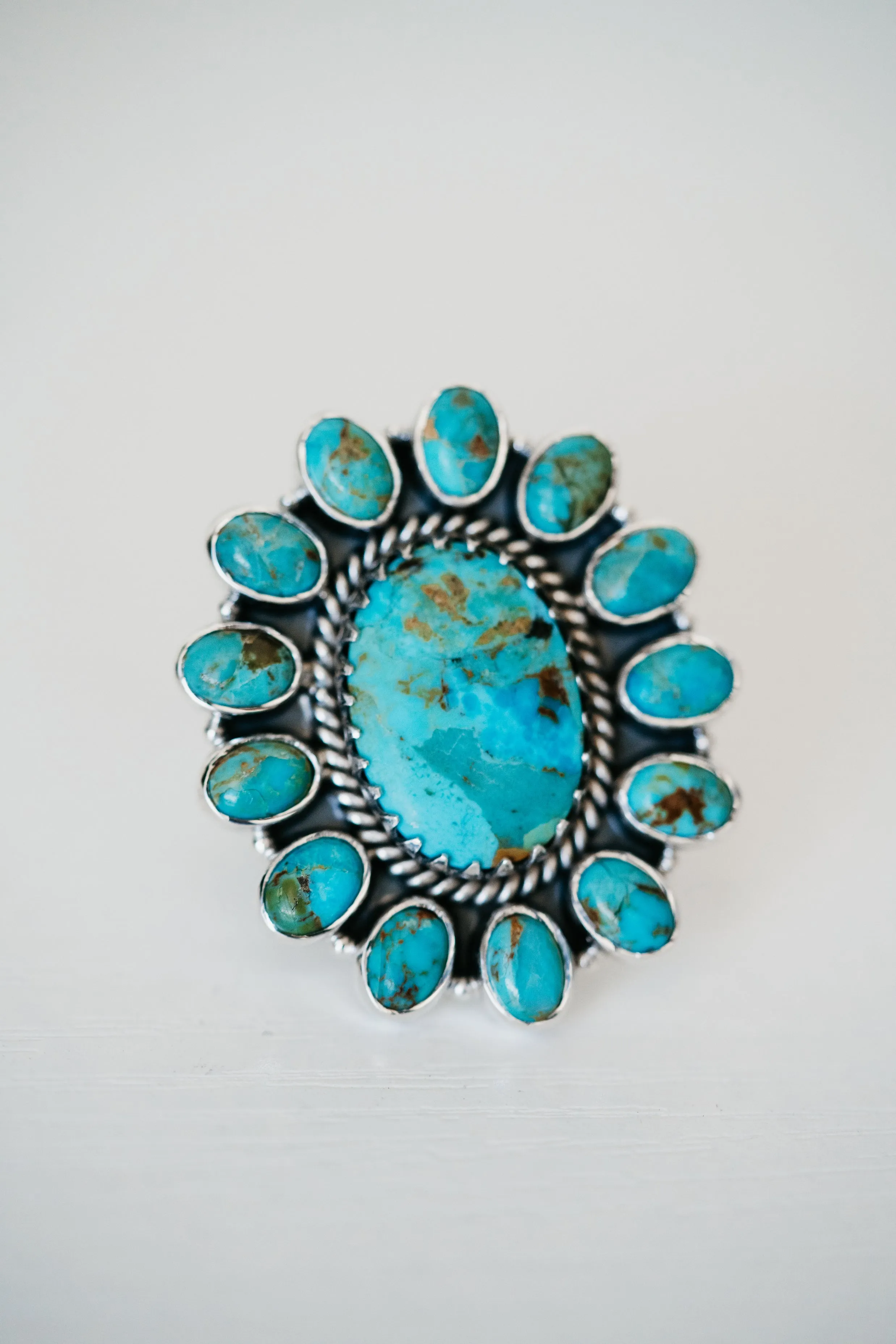 Memphis Ring | Turquoise sold by Goldie Lew product image thumbnail 3