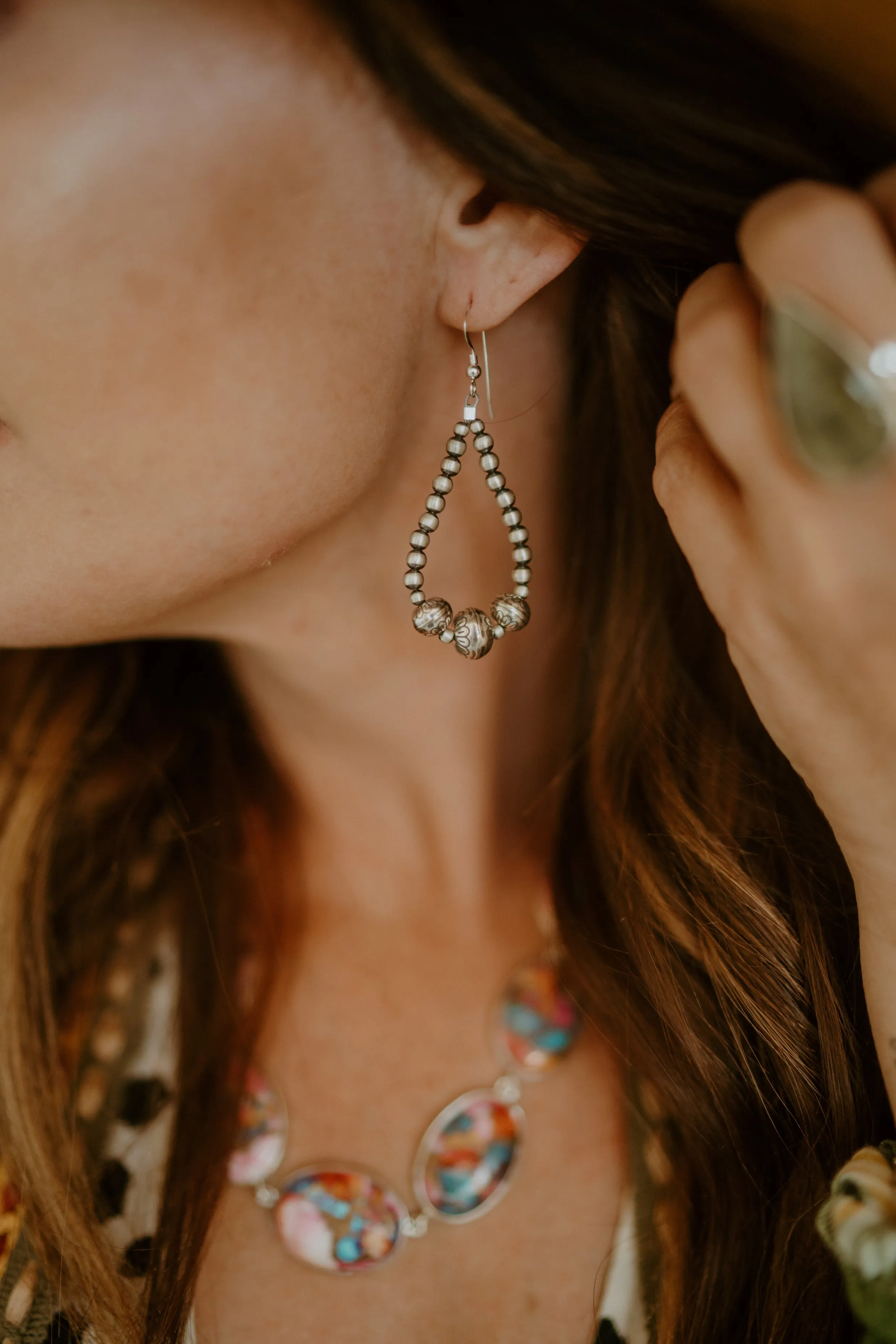 Cameron Earrings sold by Goldie Lew product image thumbnail 2