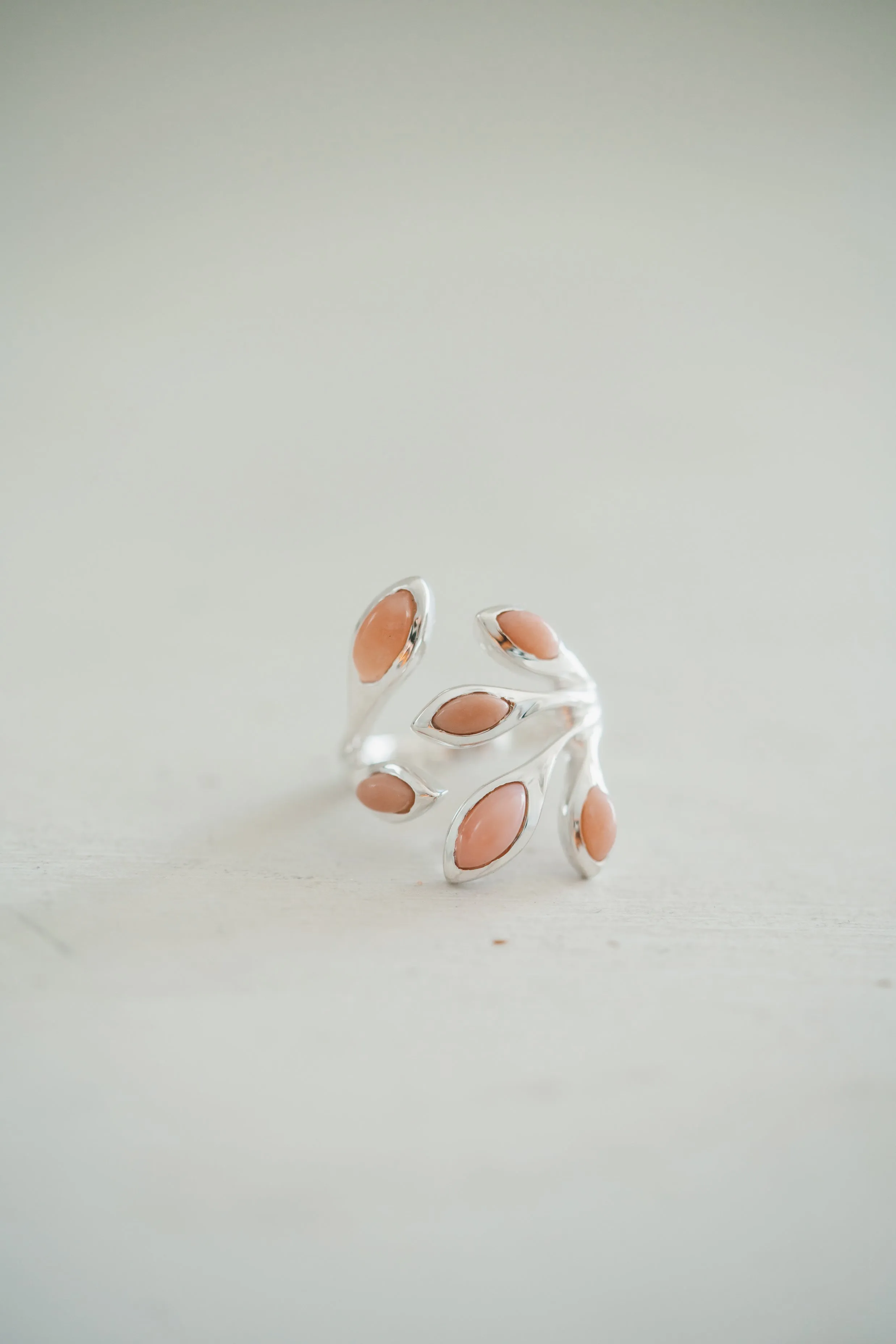 Blythe Ring | Pink Opal sold by Goldie Lew