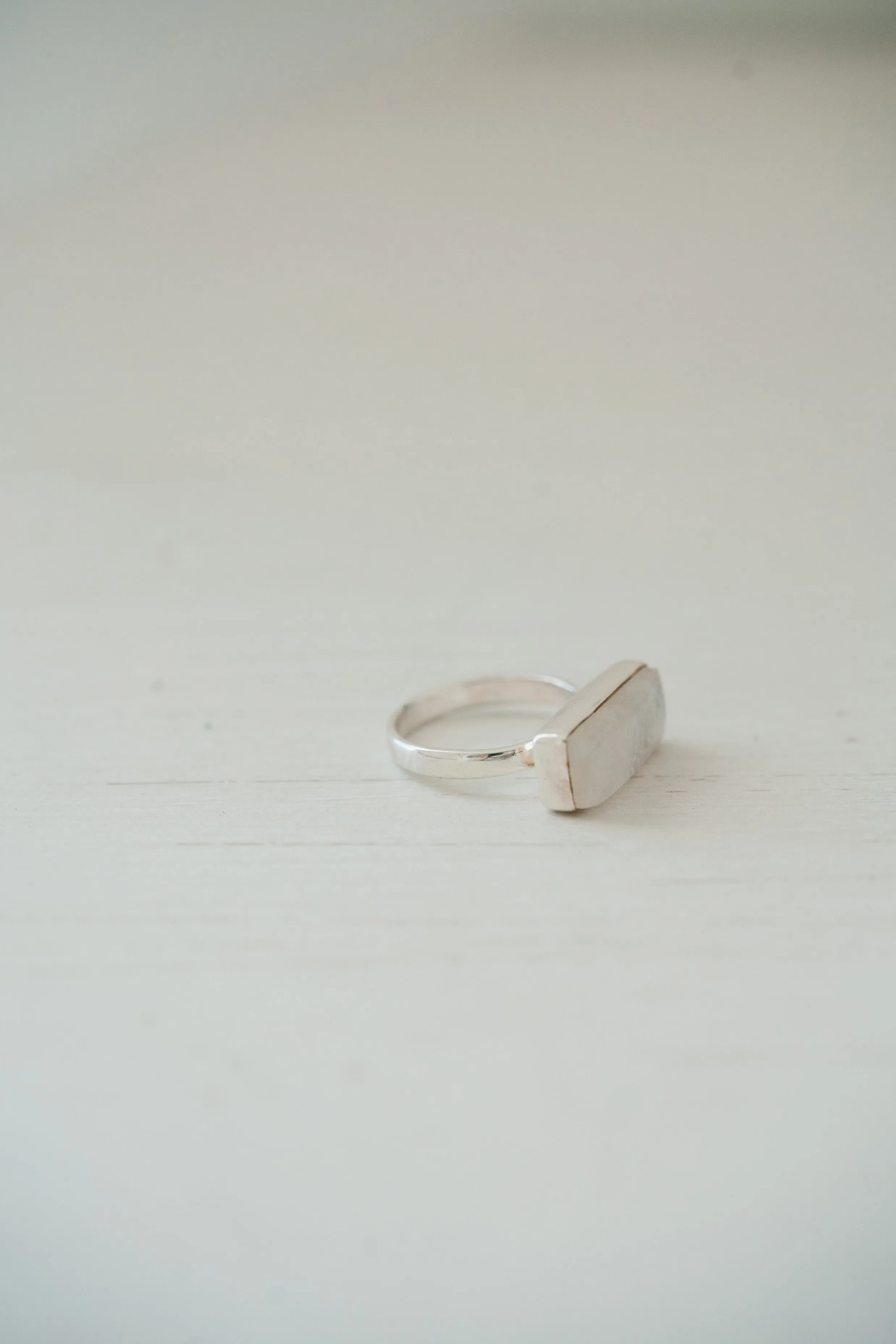 Eddison Ring | Moonstone sold by Goldie Lew product image thumbnail 2
