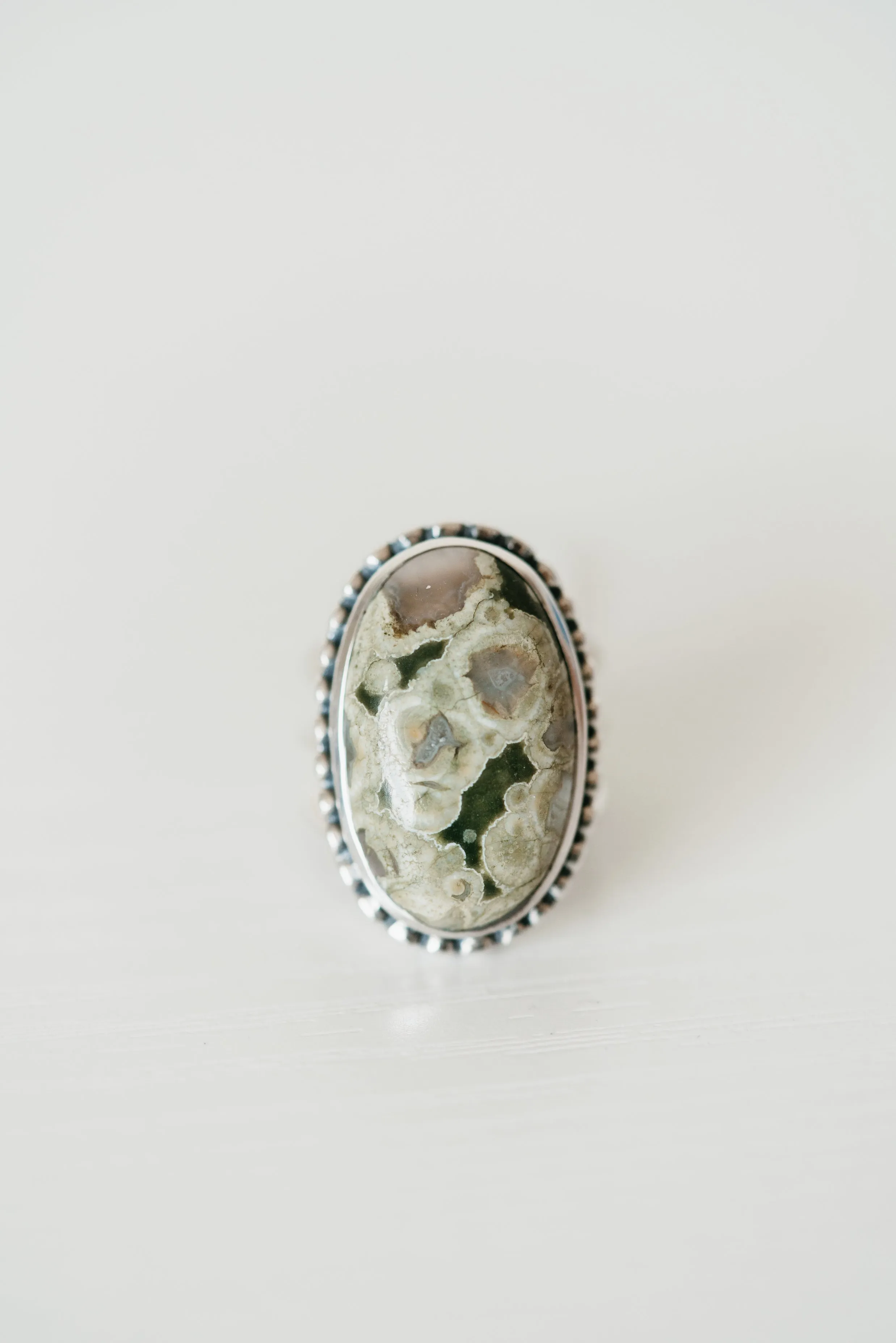 Etta Ring | Ocean Jasper sold by Goldie Lew