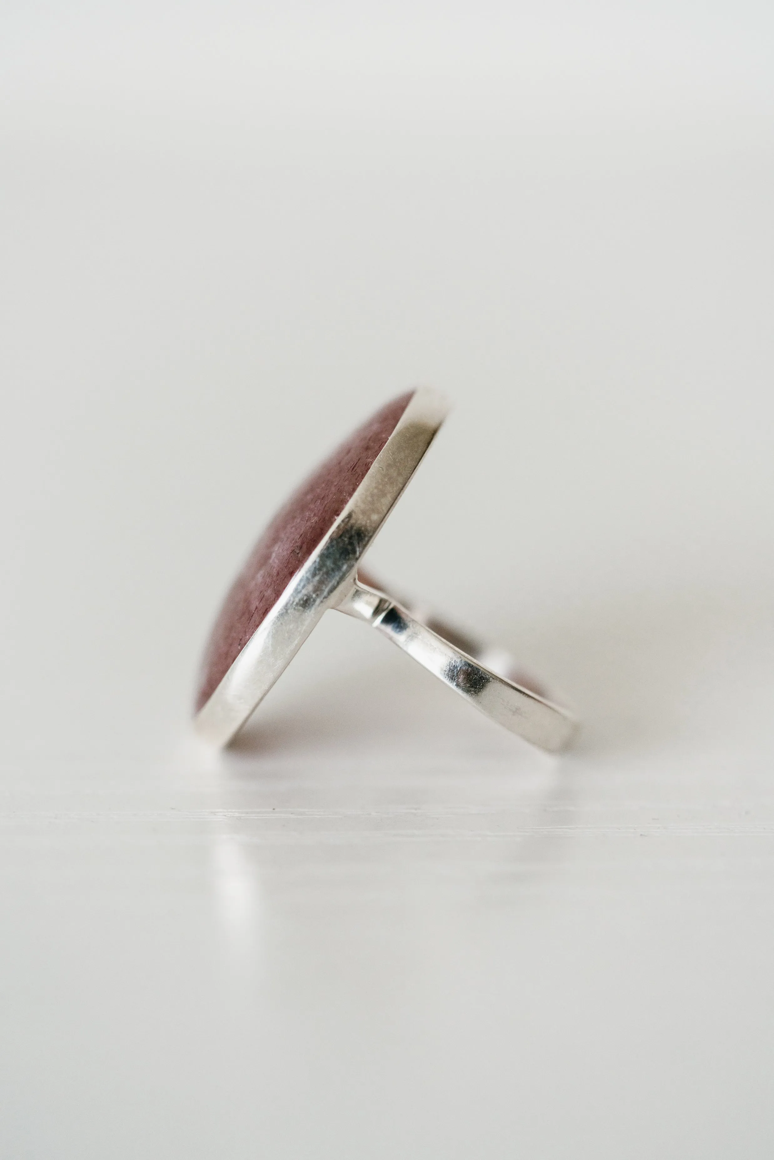 Xandra Ring | Cherry Quartz sold by Goldie Lew product image thumbnail 3