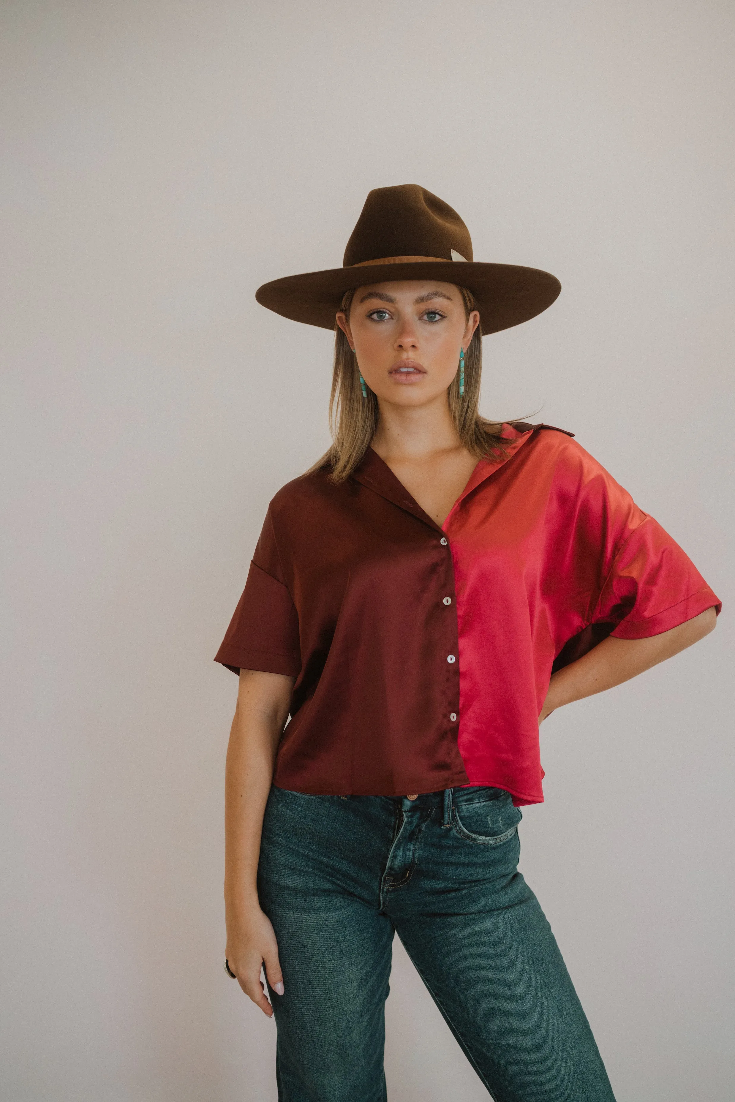 Pink Duo Top - FINAL SALE sold by Goldie Lew product image thumbnail 3