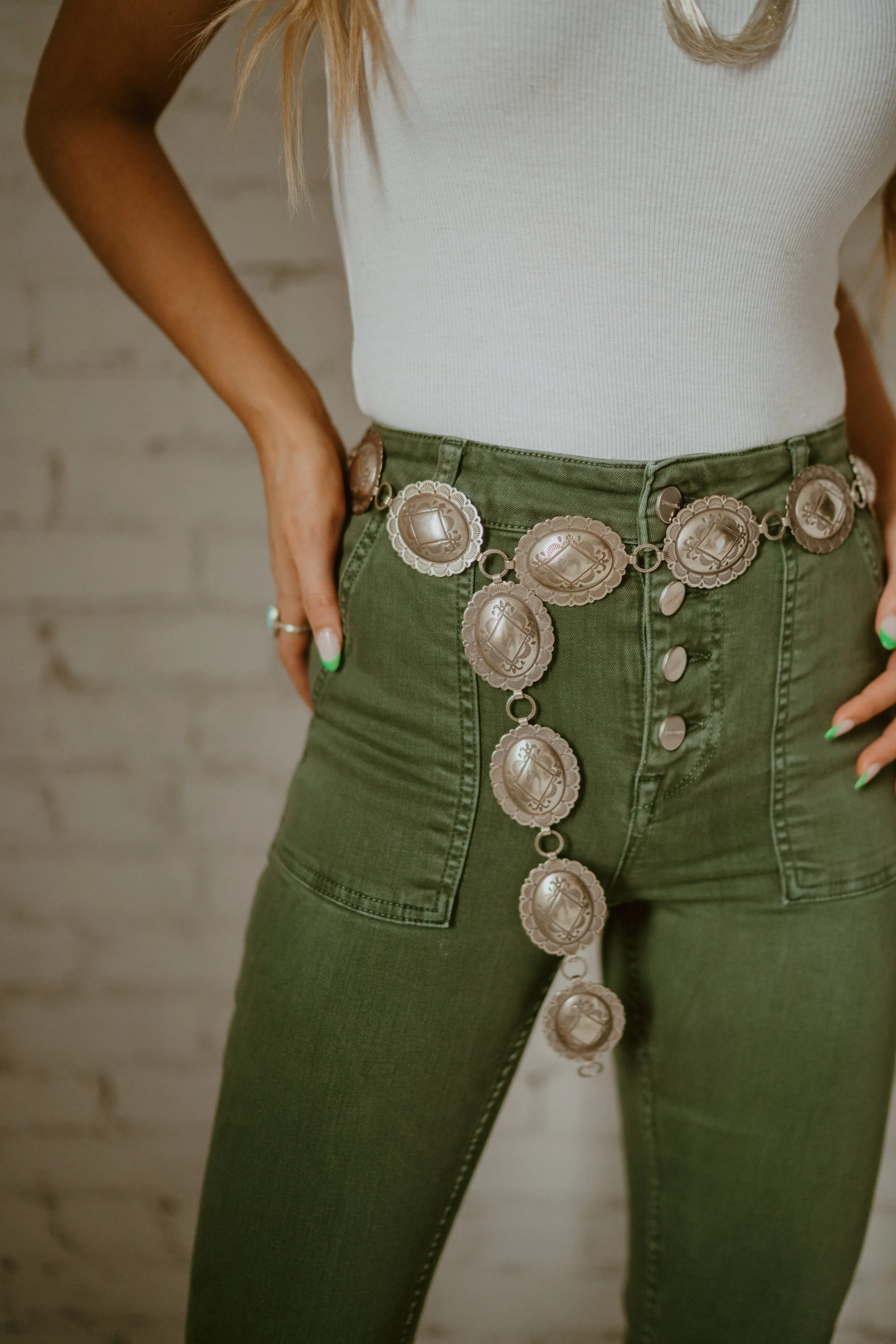 Concho Belt No. 07 sold by Goldie Lew