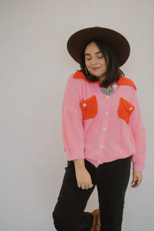 Hello Cozy Cardigan sold by Goldie Lew