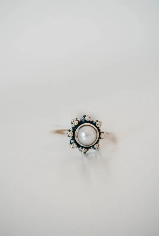 Sheila Ring | #2 | Fresh Water Pearl - FINAL SALE sold by Goldie Lew