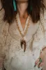 Thelma Double Etched Necklace sold by Goldie Lew