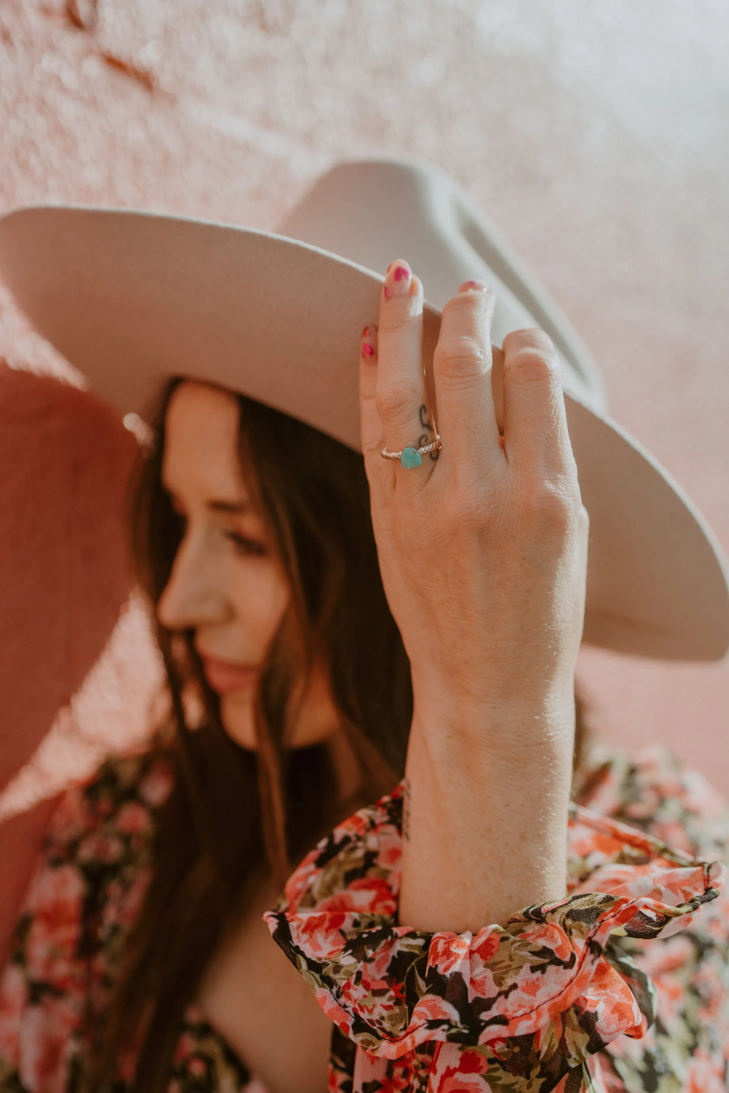 Samantha Ring | Turquoise sold by Goldie Lew product image thumbnail 4