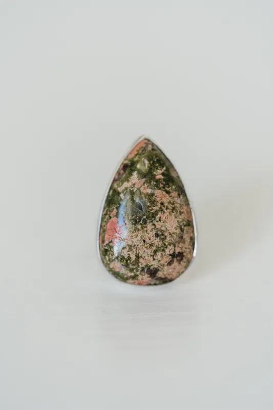 Tarantino Ring | Unakite sold by Goldie Lew