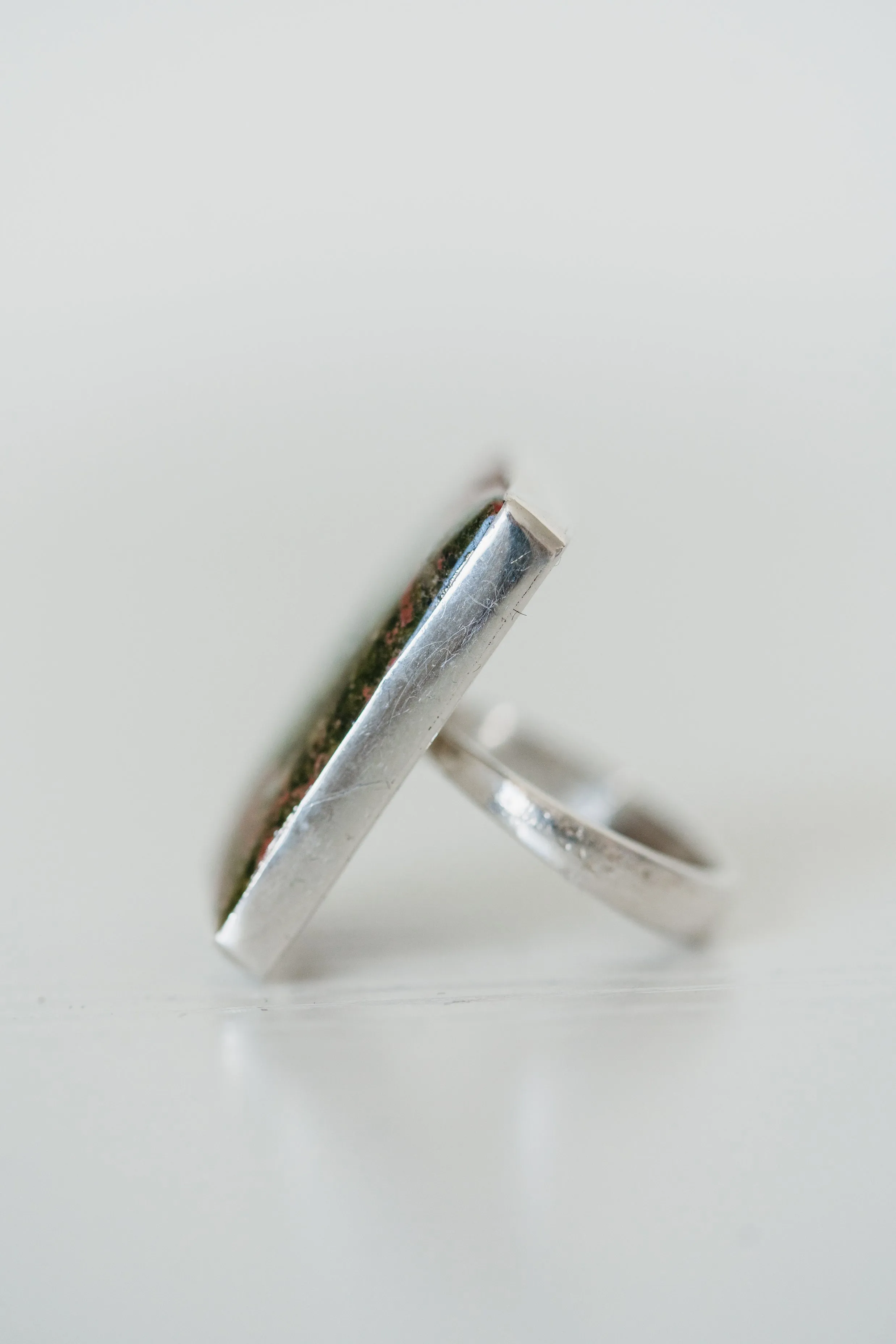 Tarantino Ring | Unakite sold by Goldie Lew product image thumbnail 5