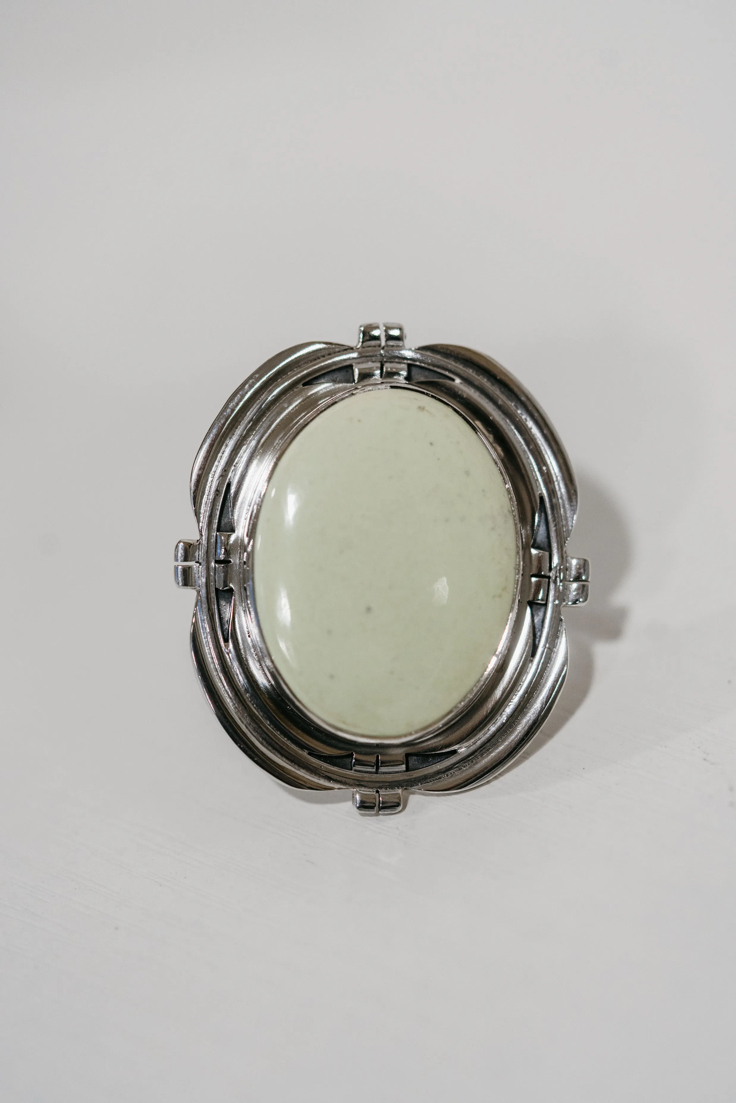 Knoxville Ring | Lemon Chrysoprase sold by Goldie Lew product image thumbnail 2